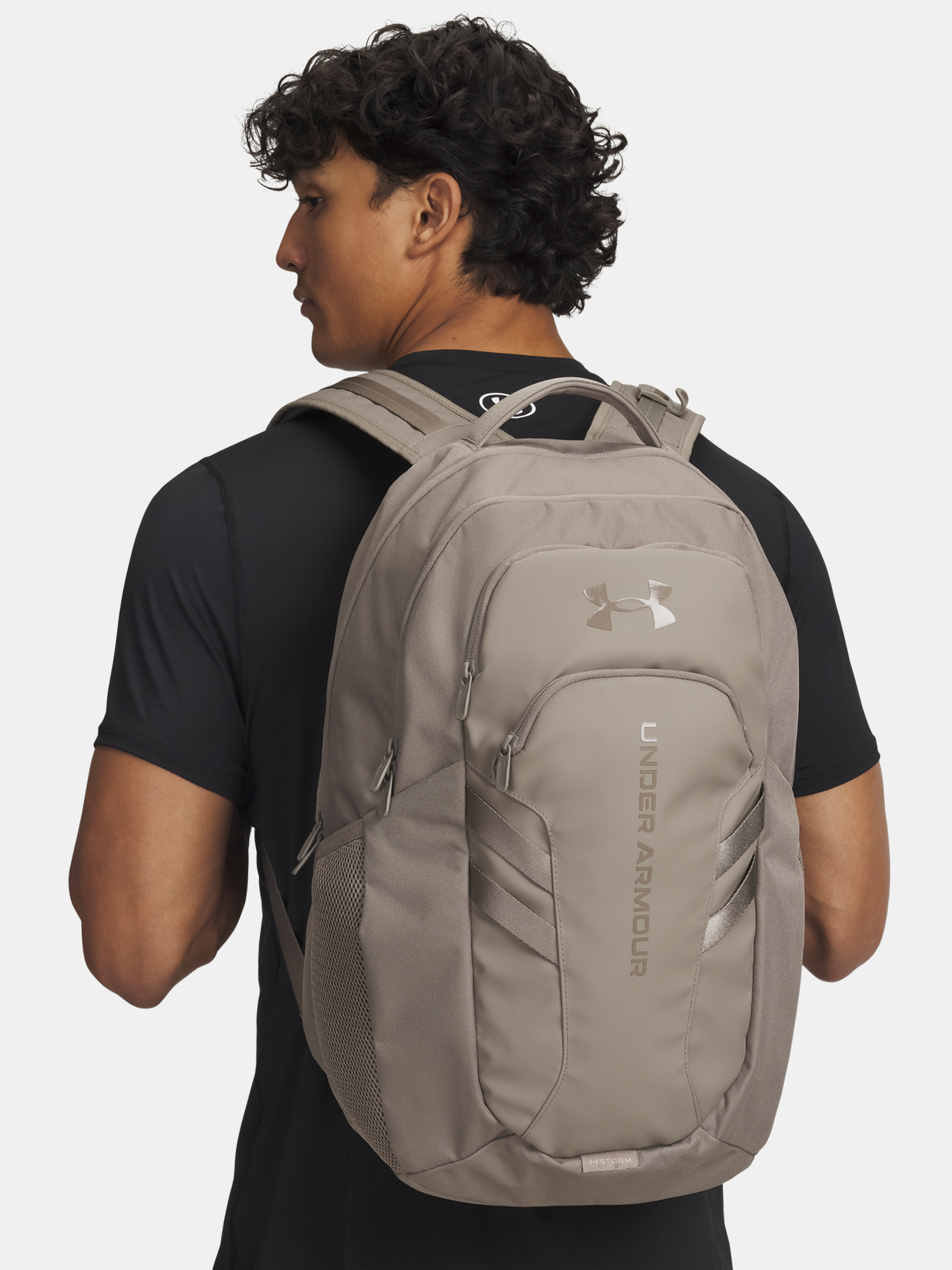 Unisex backpack Under Armour UA Hustle Pro 6.0 Backpack-BRN - unisex