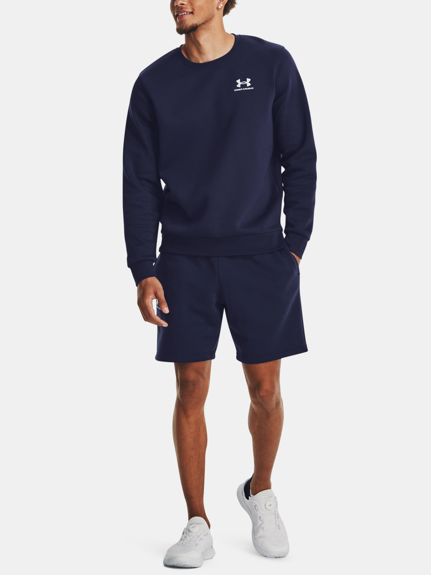Pantaloni si pantaloni scurti pentru barbati Under Armour - albastru inchis