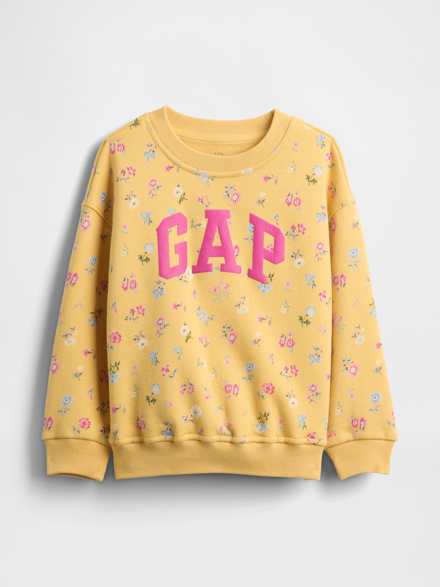 GAP Baby Sweatshirt with VintageSoft Logo - Girls