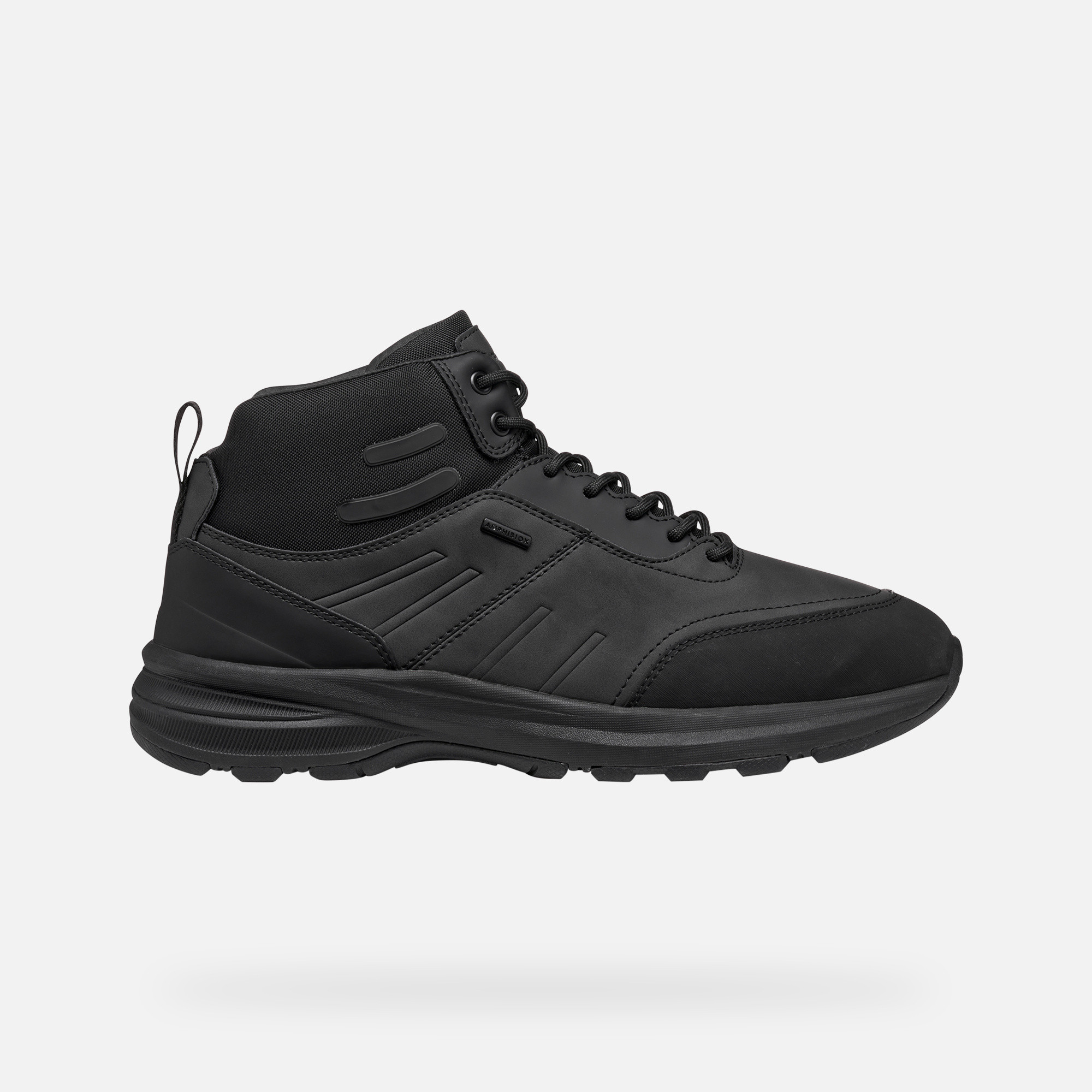 Men's Black Sneakers Geox Senales ABX - Mens