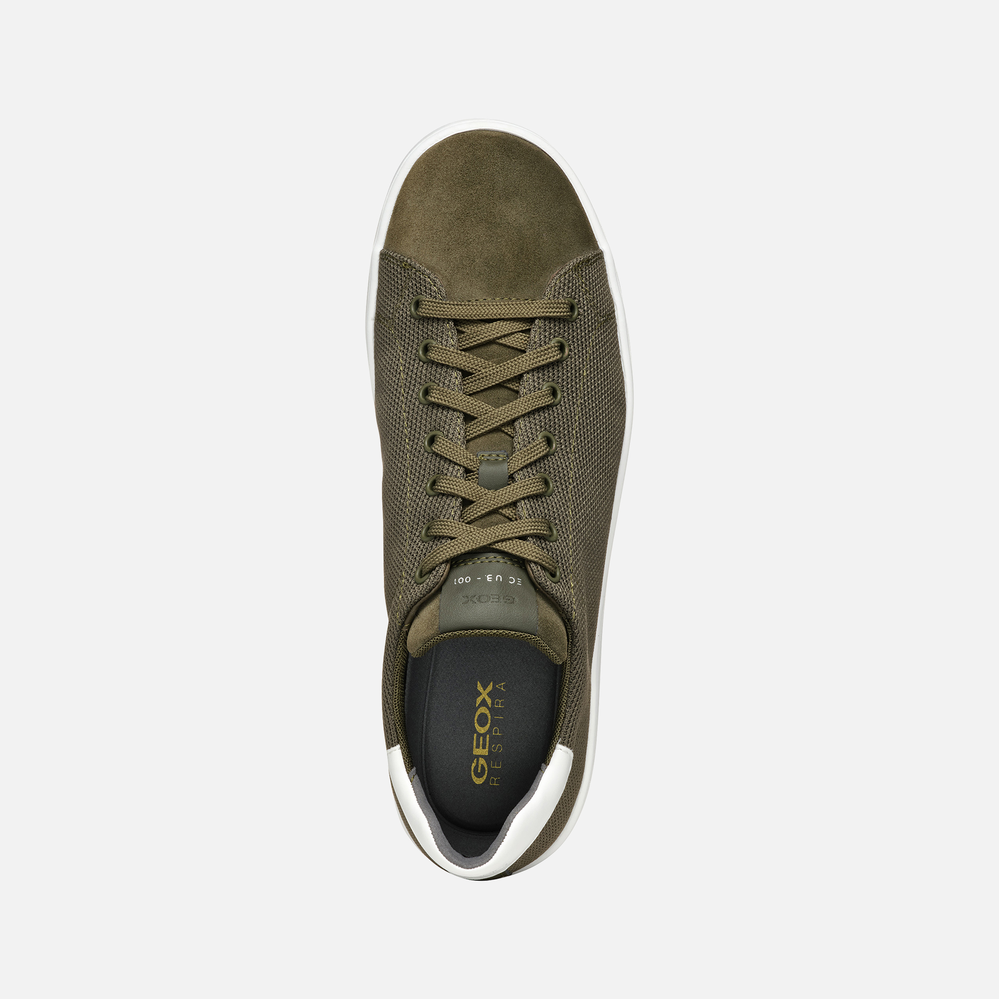 GEOX Khaki men's sneakers Spherica Ecub-1 - Men's