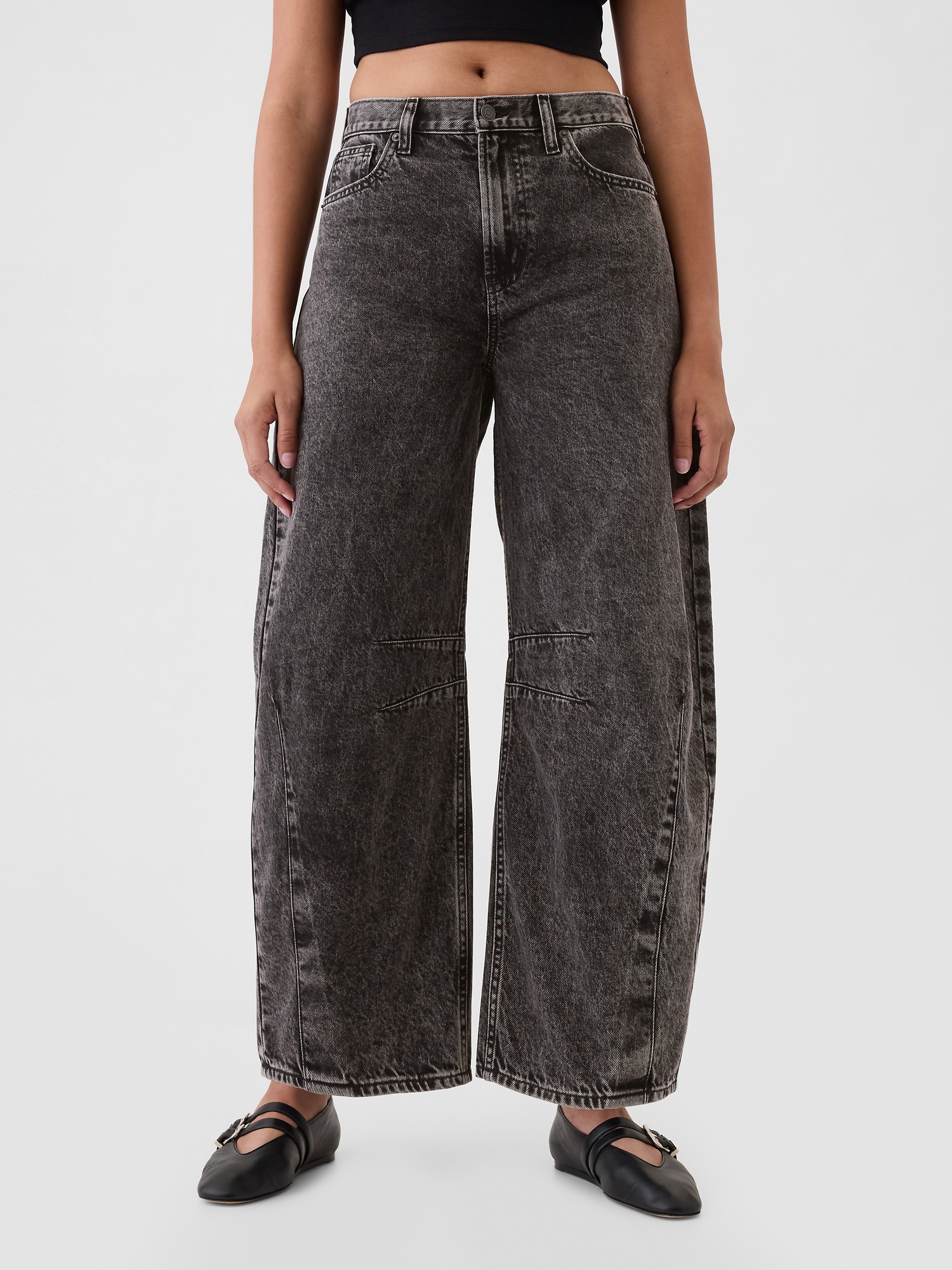 GAP Jeans Mid Rise Horseshoe - Women's