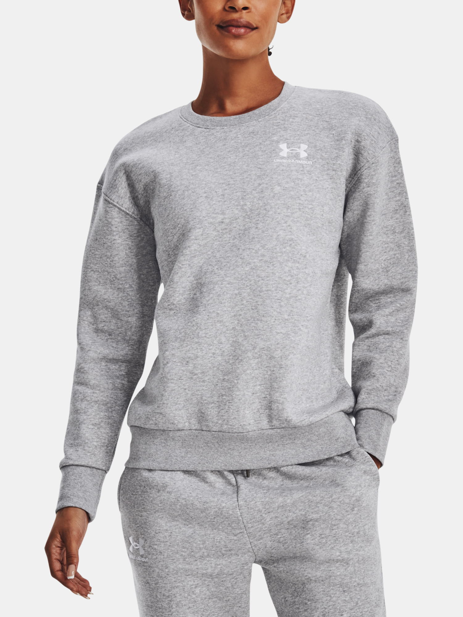 Jachete si tricouri pentru femei Under Armour - gri