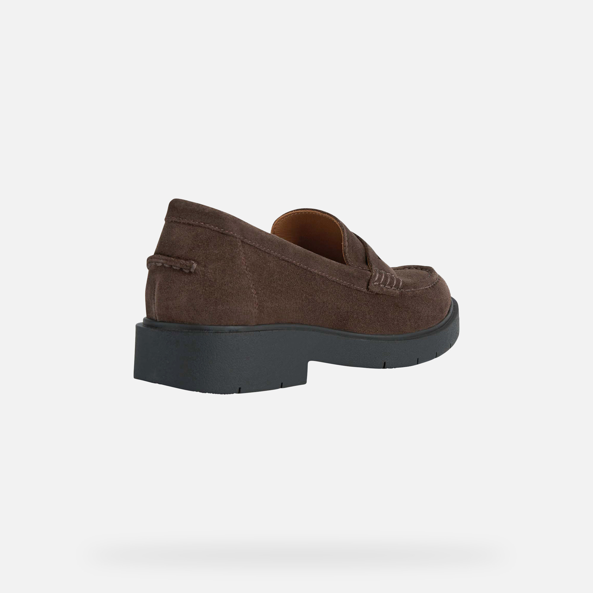 Brown women&#039;s moccasins Geox Spherica EC1 - Women&#039;s