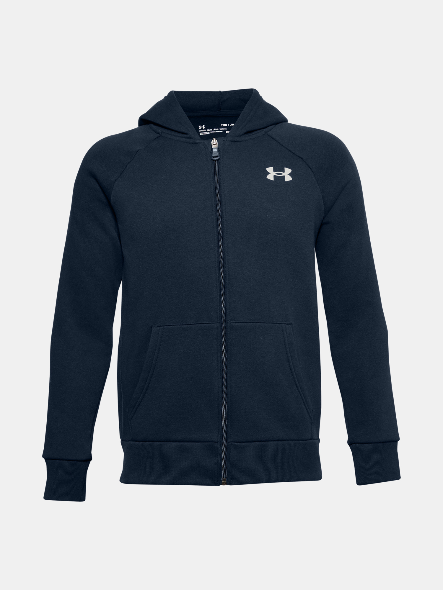 Under Armour Sweatshirt RIVAL COTTON FZ HOODIE - Boys