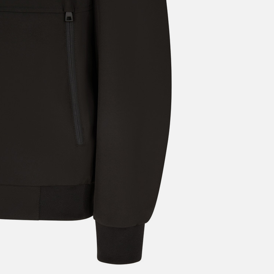 Black men&#039;s down jacket Geox Spherica - Men&#039;s