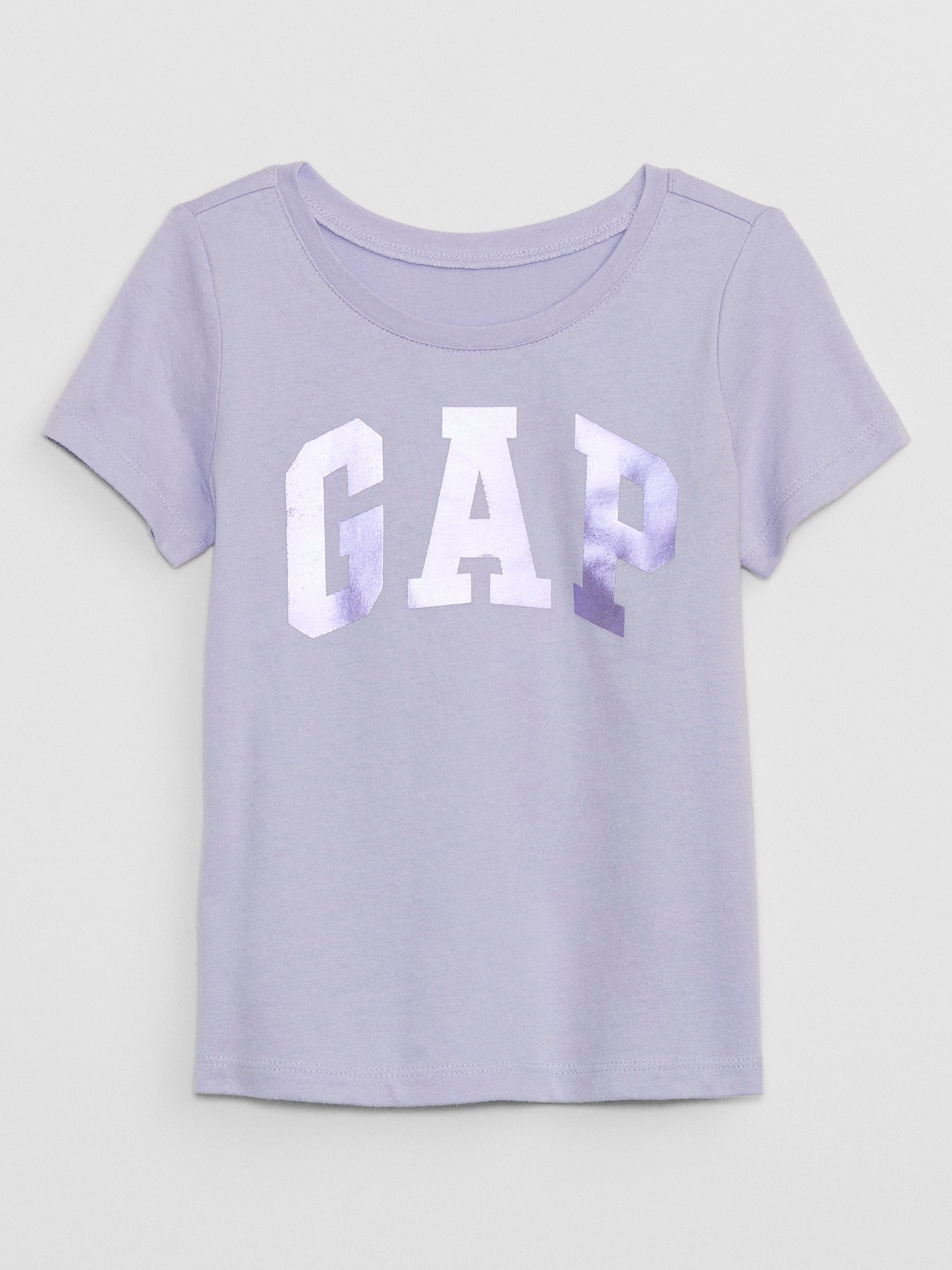 GAP Children's T-shirt With Metallic Logo - Girls