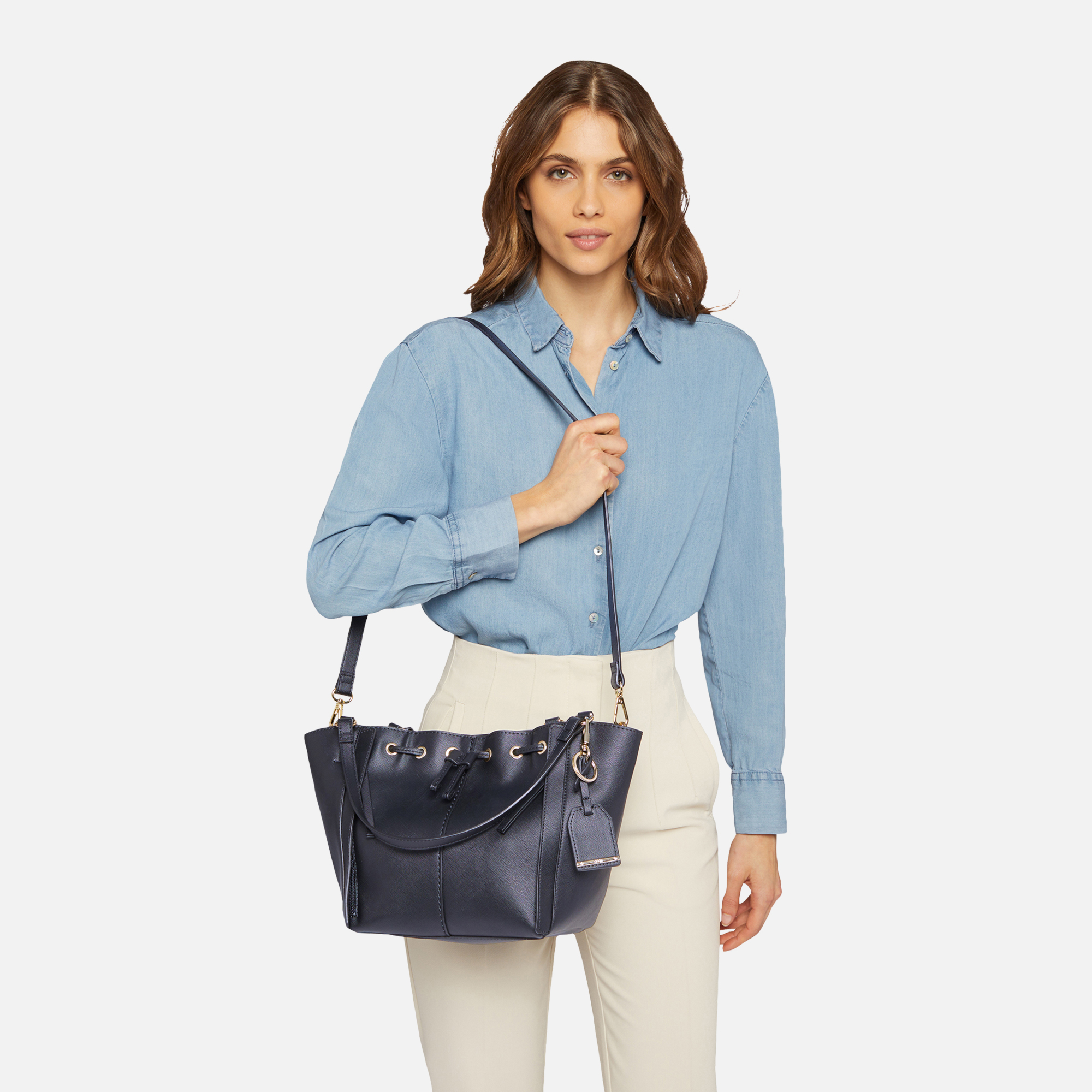 Black women&#039;s handbag Geox Daphner - Women&#039;s