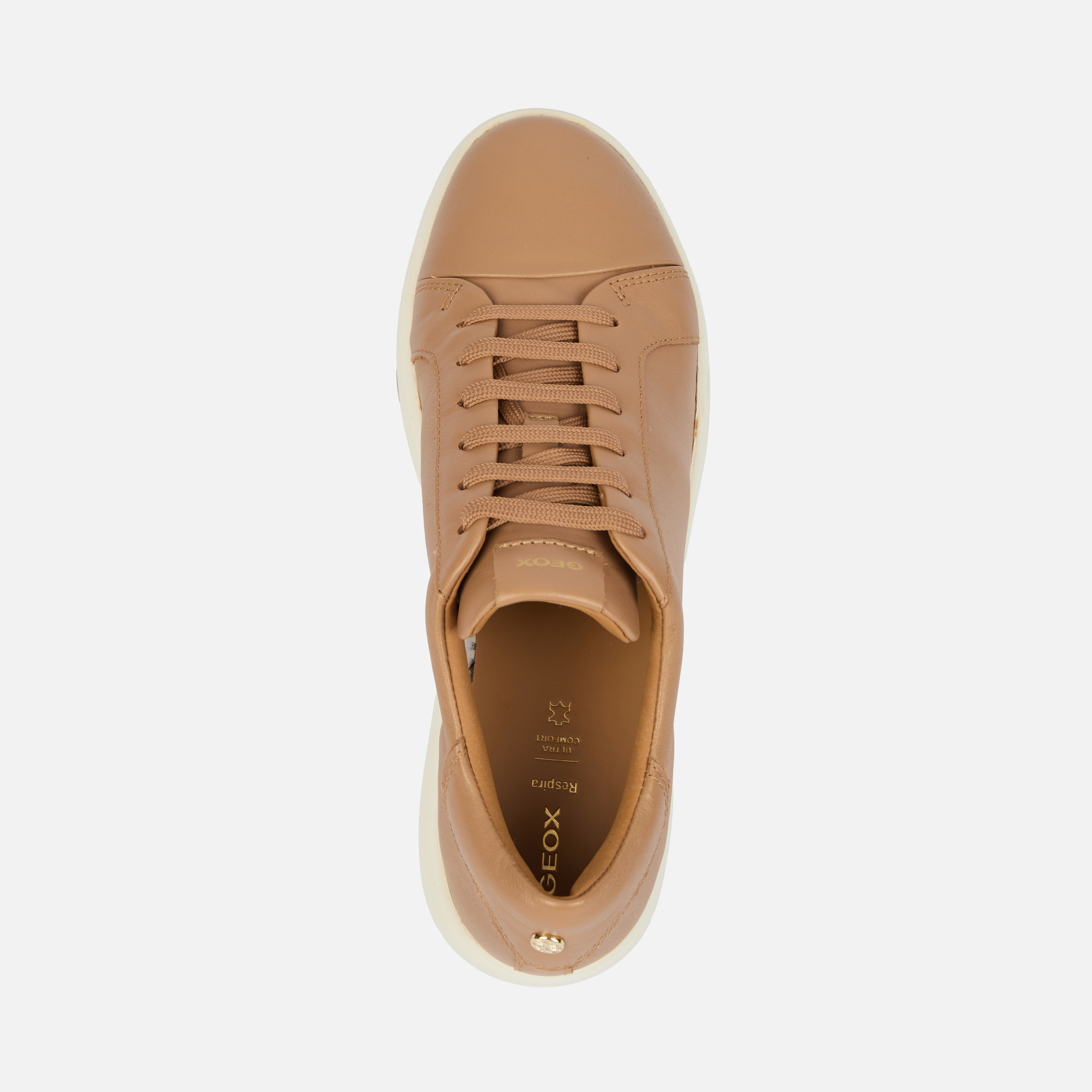 Beige Women's Geox Nebula 2.0 C Sneakers - Women's