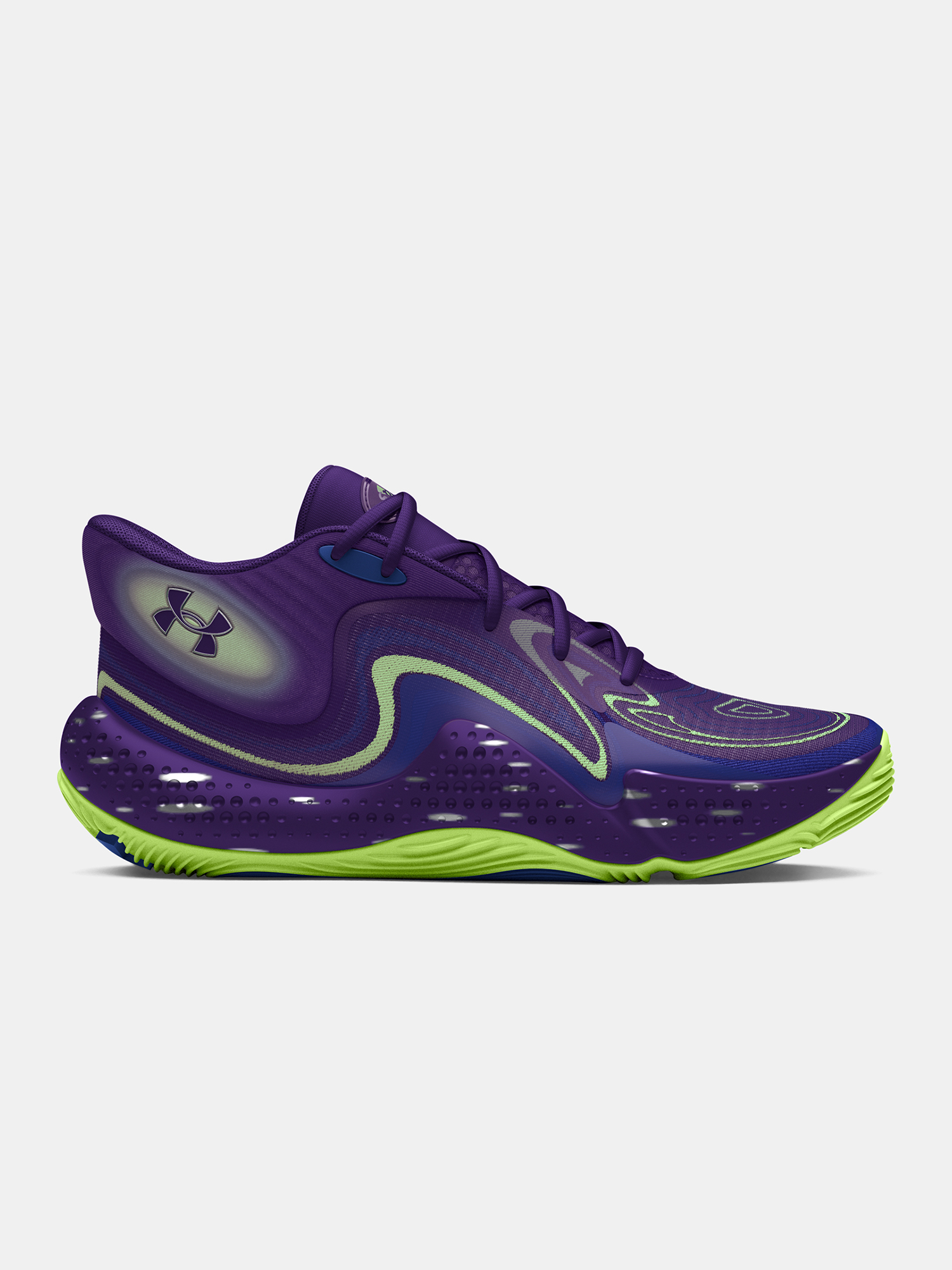 Unisex Shoes Under Armour UA Spawn 6 Mid SOS-PPL - Unisex