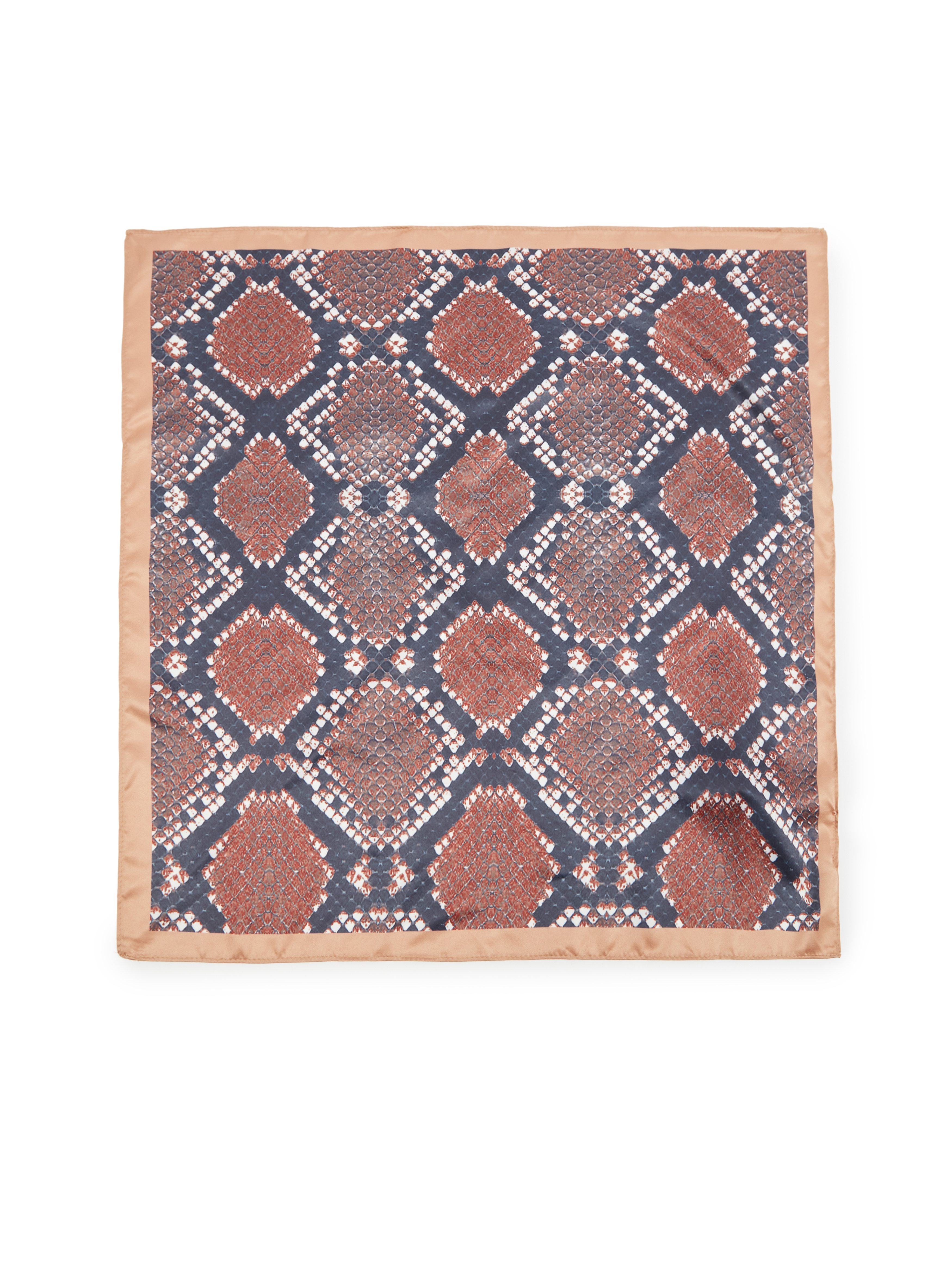 Brown women&#039;s patterned scarf ORSAY - Women&#039;s