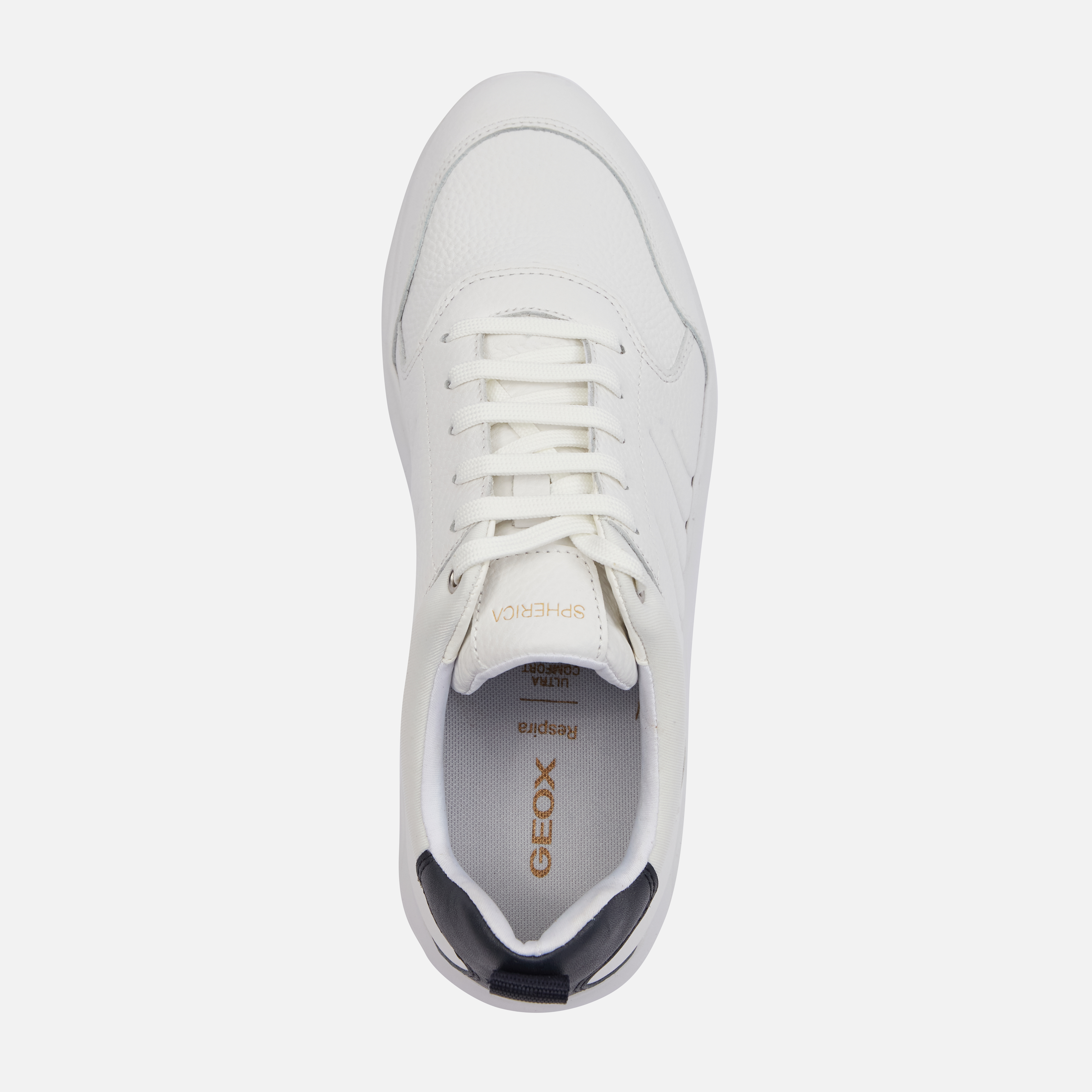 White men's sneakers Geox Spherica - Men's