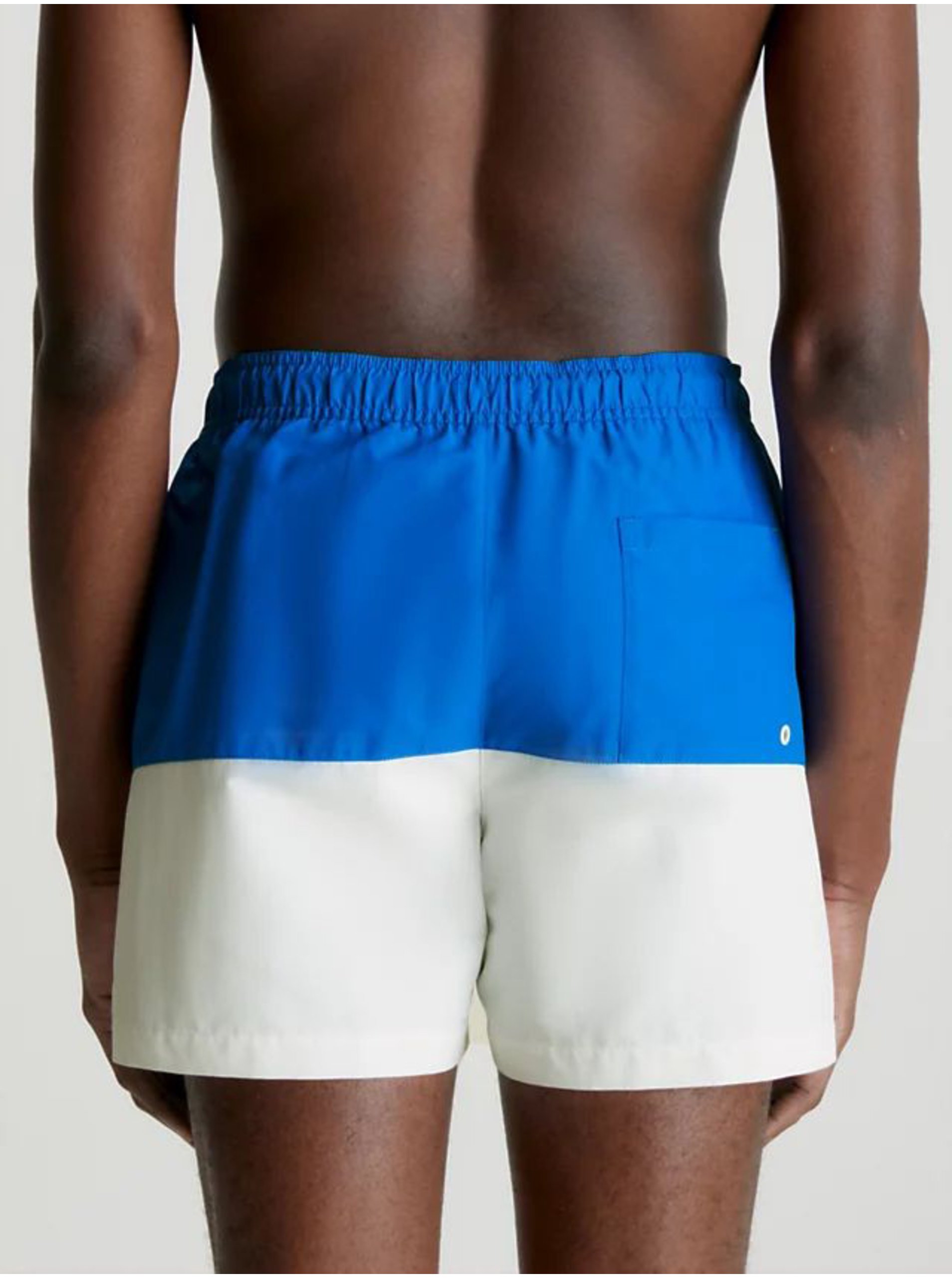 White and Blue Men&#039;s Swimsuit Calvin Klein Underwear - Men&#039;s