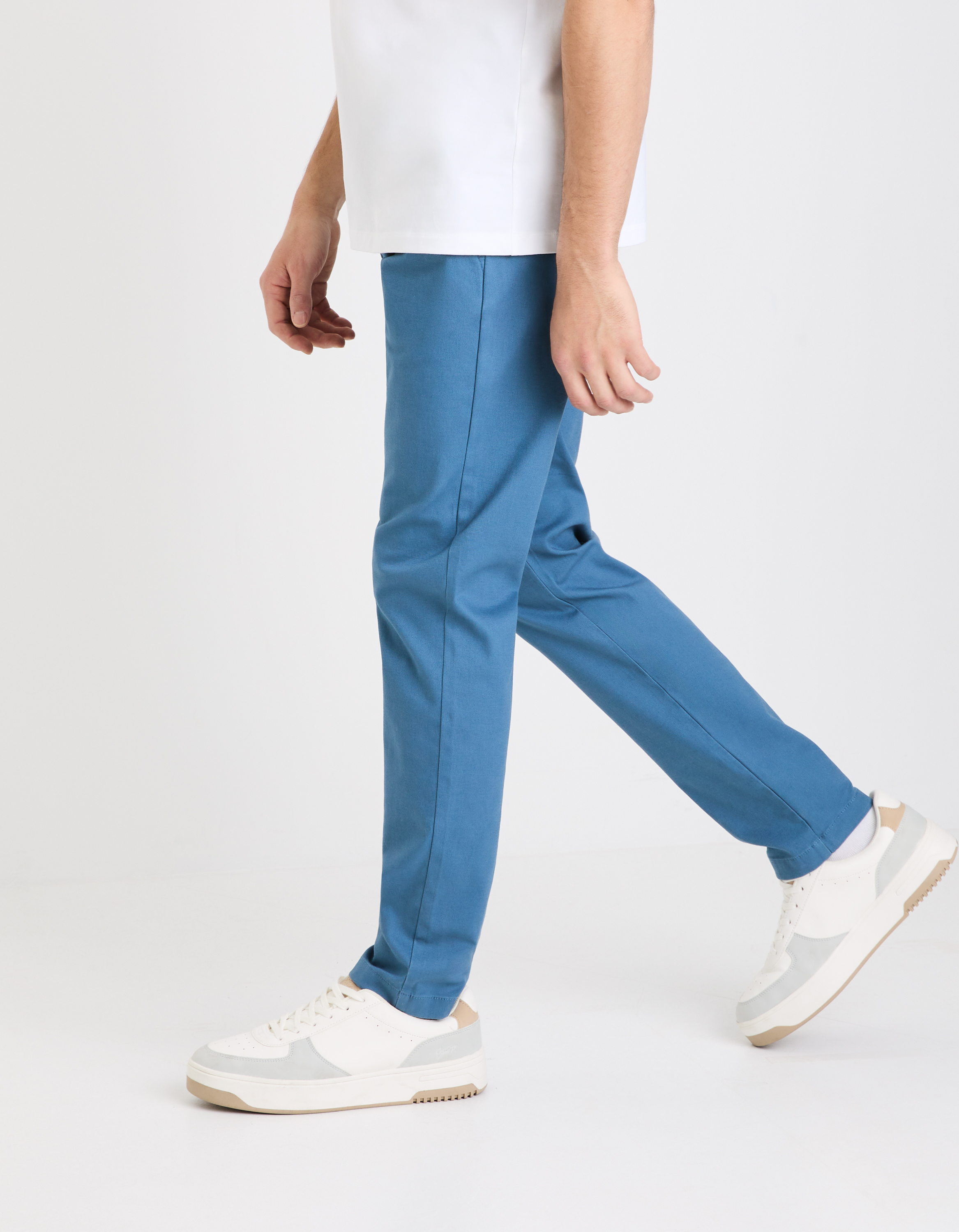 Pantaloni chino pentru barbati Celio - albastru