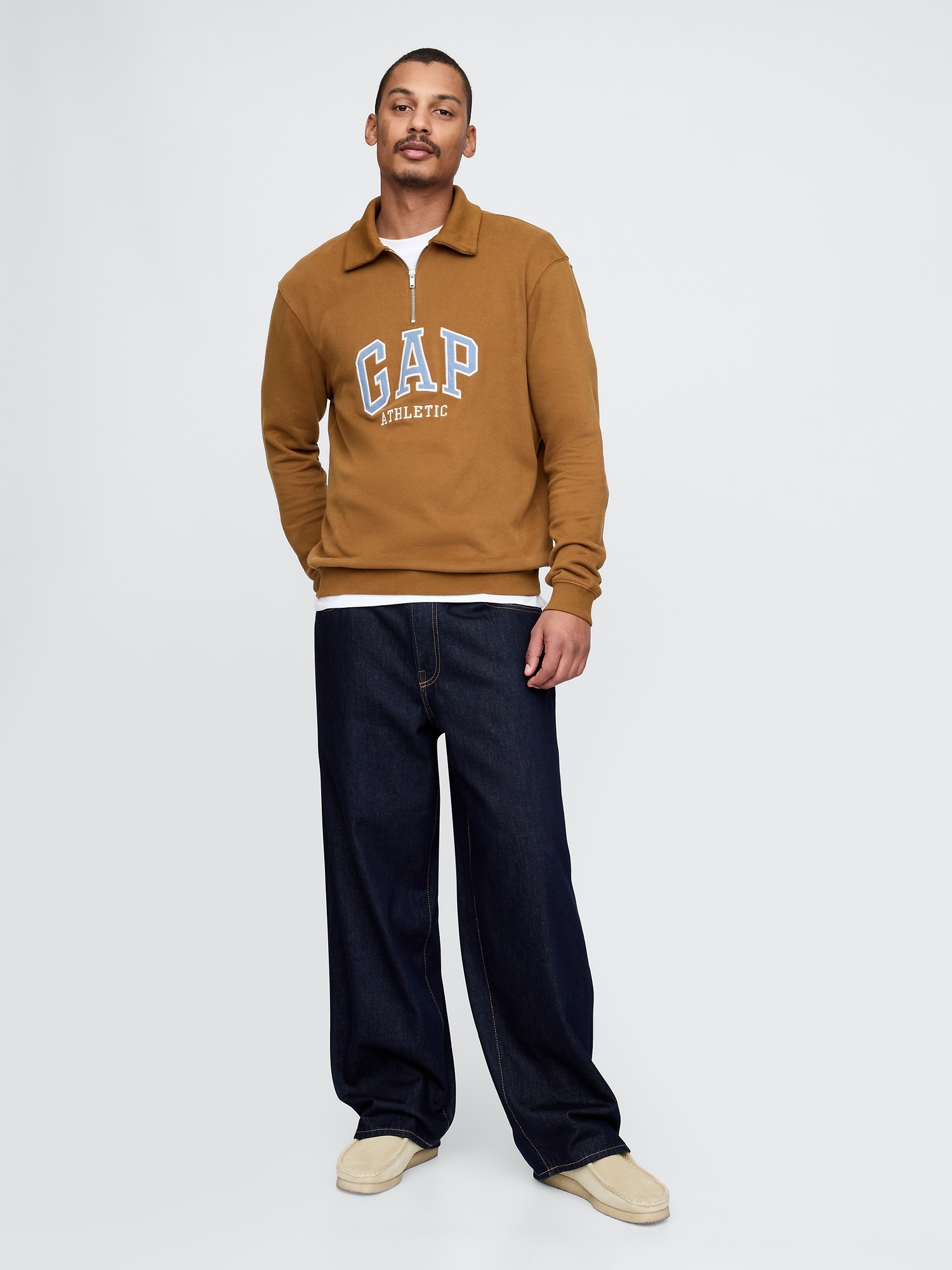 GAP Polo sweatshirt with logo - Men&#039;s