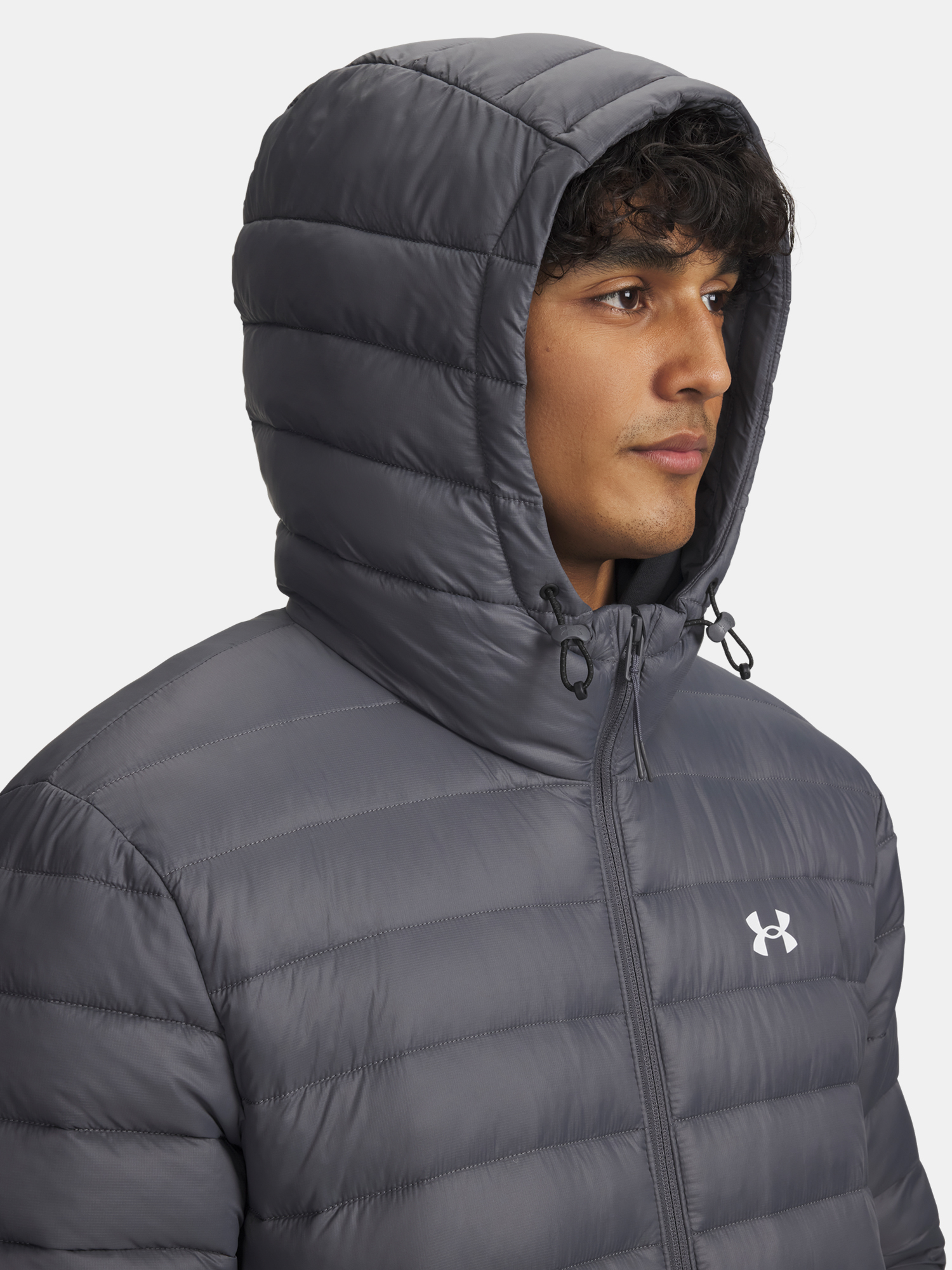 Men&#039;s Under Armour UA Sportswear Jacket Ins Jkt-GRY - Mens