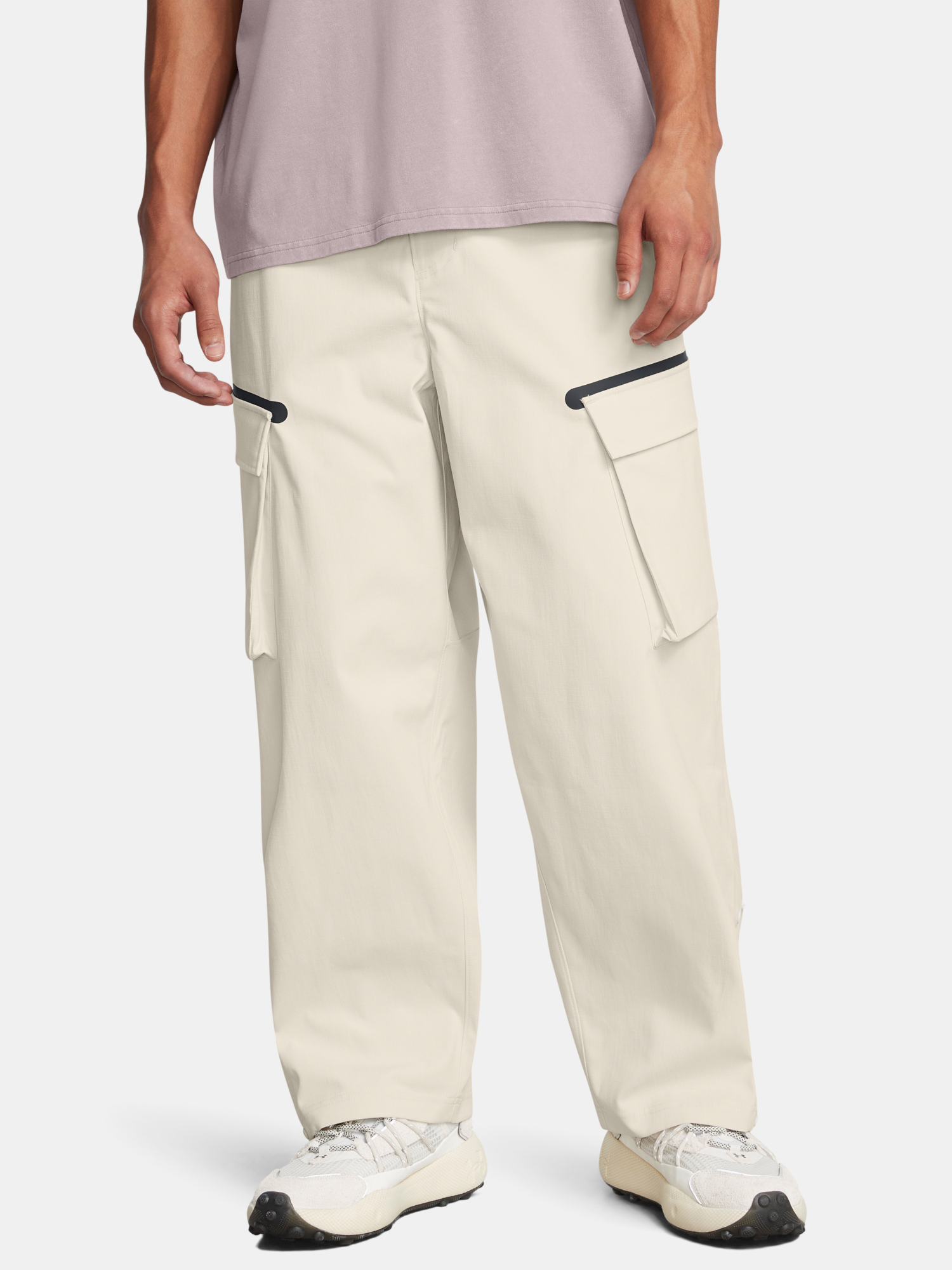 Men&#039;s Sports Pants Under Armour UA Unstoppable Utility Cargo-WHT - Men