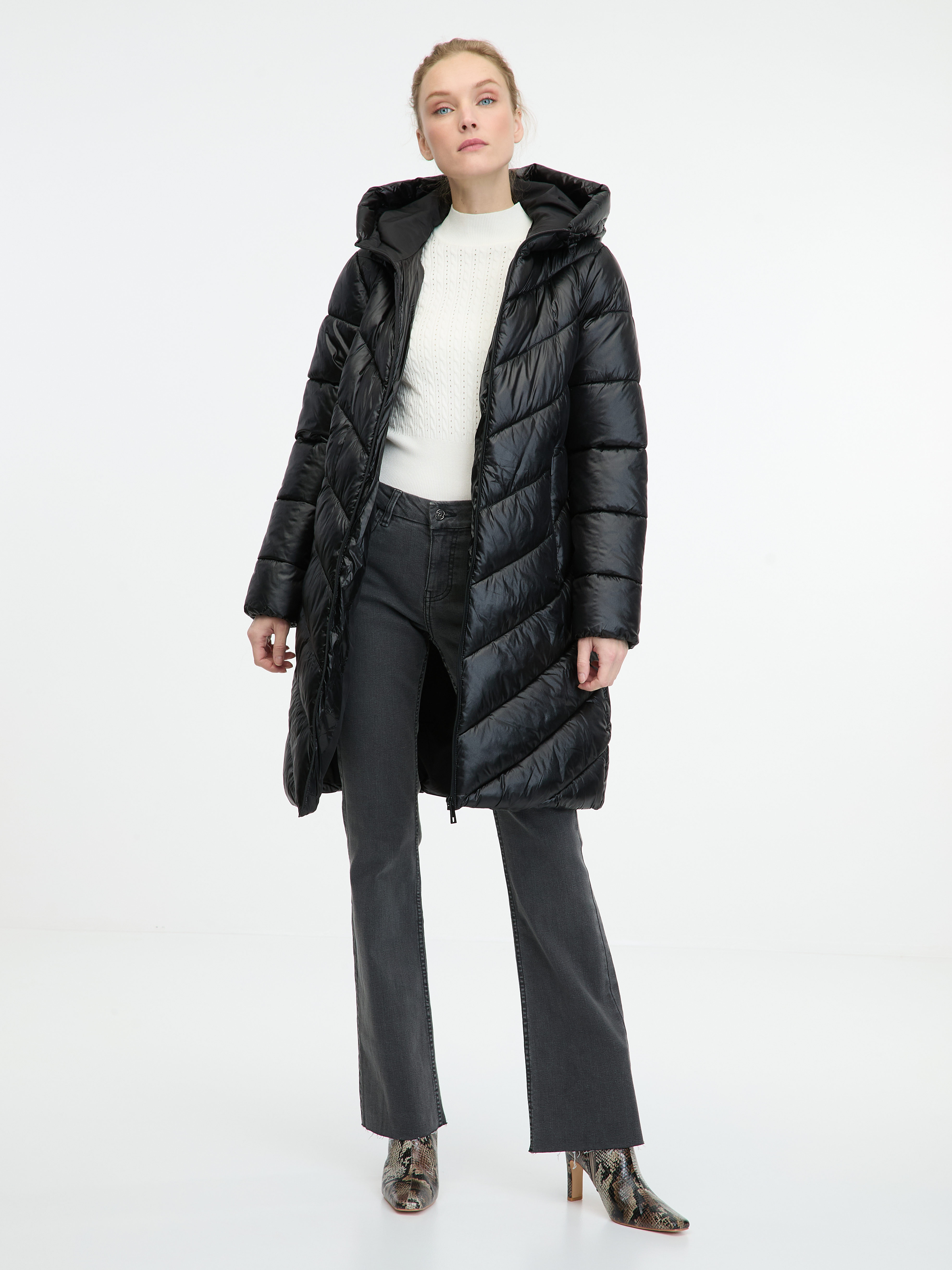 Black women&#039;s winter jacket ORSAY - Women&#039;s