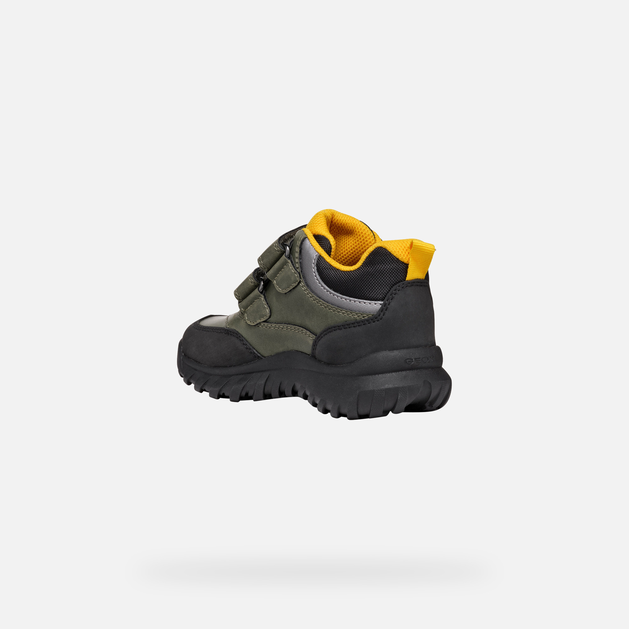 Khaki boys' ankle boots Geox Simbyos ABX - Boys