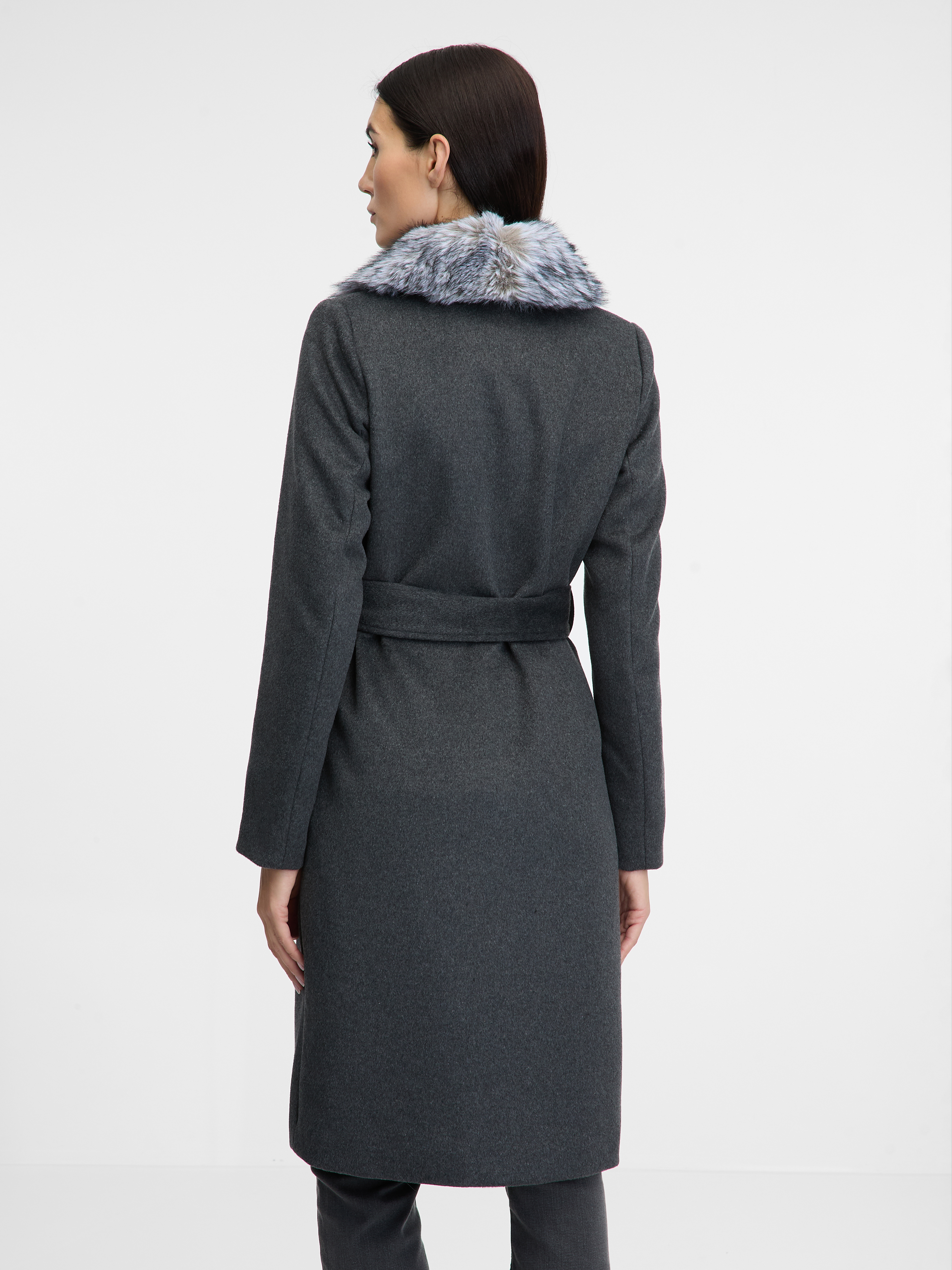 Dark grey women's coat ORSAY - Women's