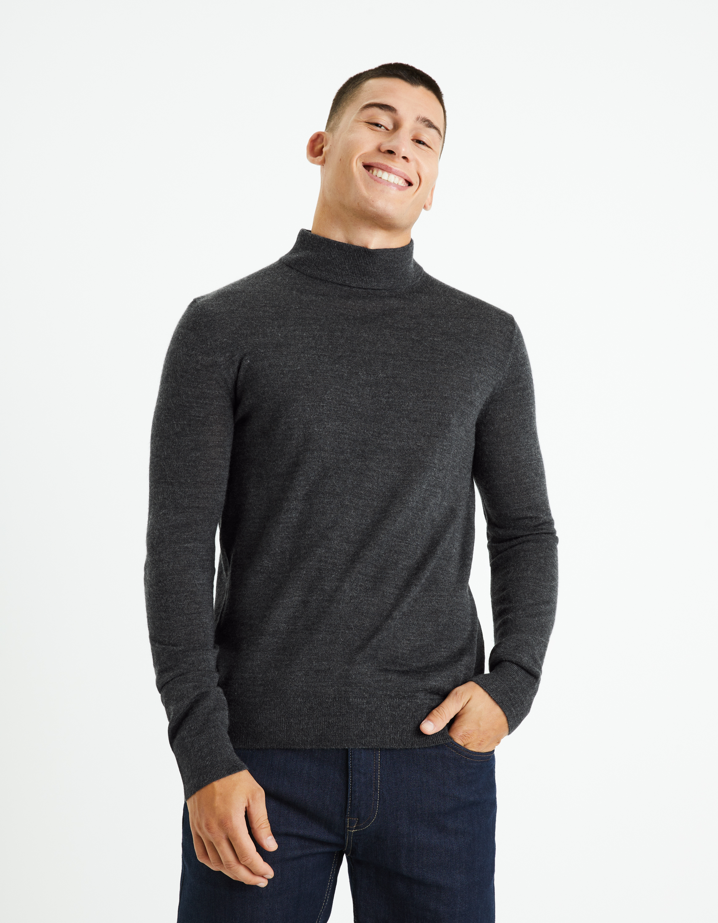 Celio Wool Sweater Fechic - Men