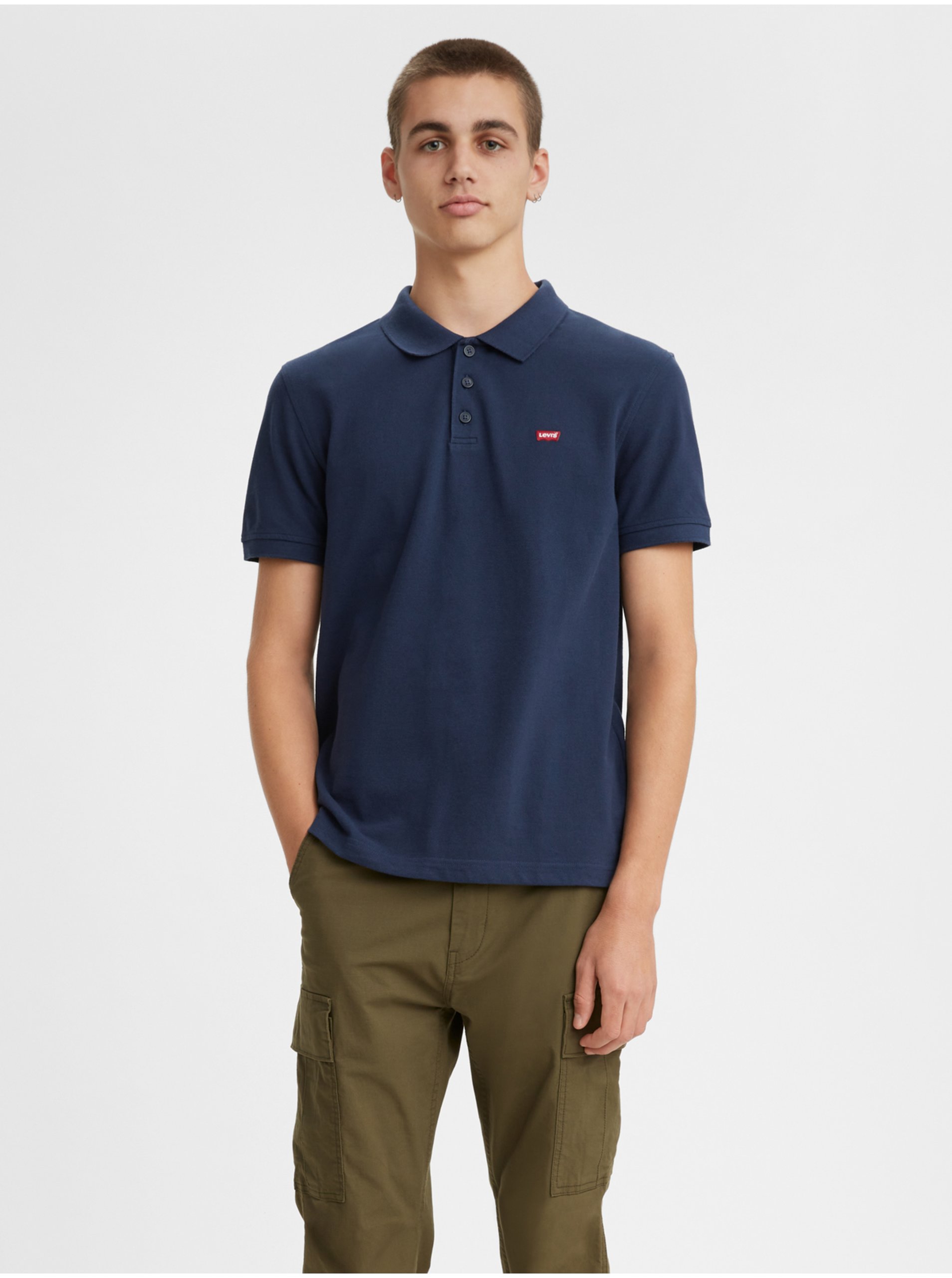 Levi's Navy Blue Men's Polo Shirt - Men's®