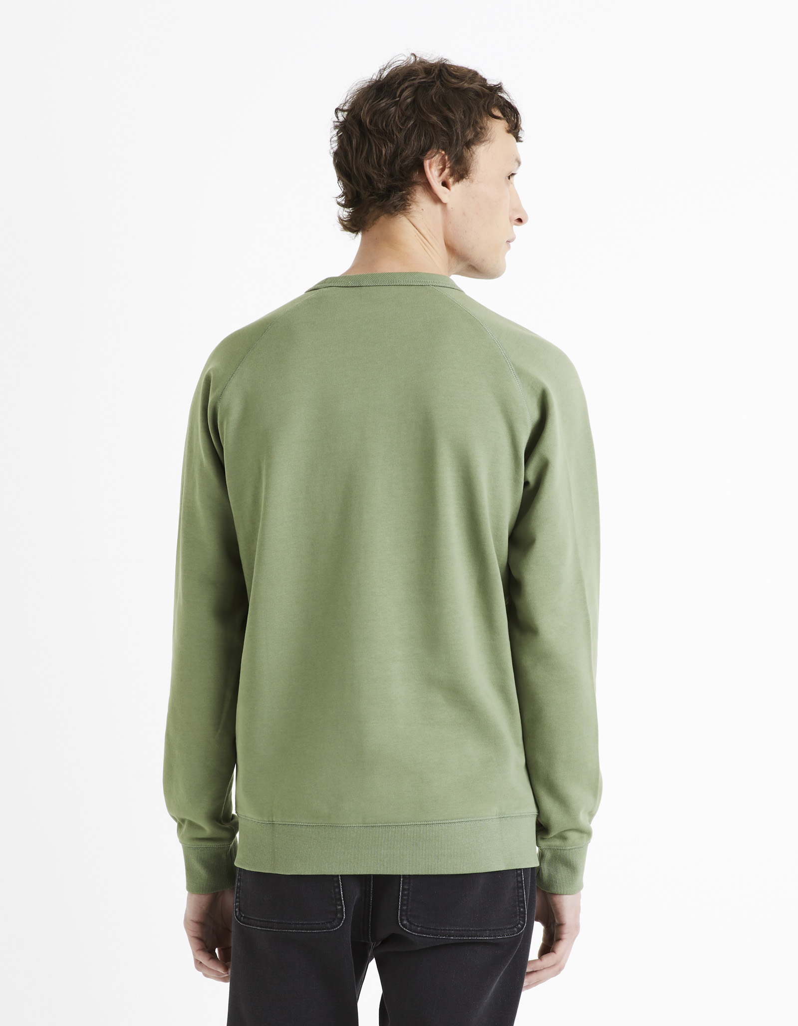 Pulovere si hanorace pentru barbati Celio - verde