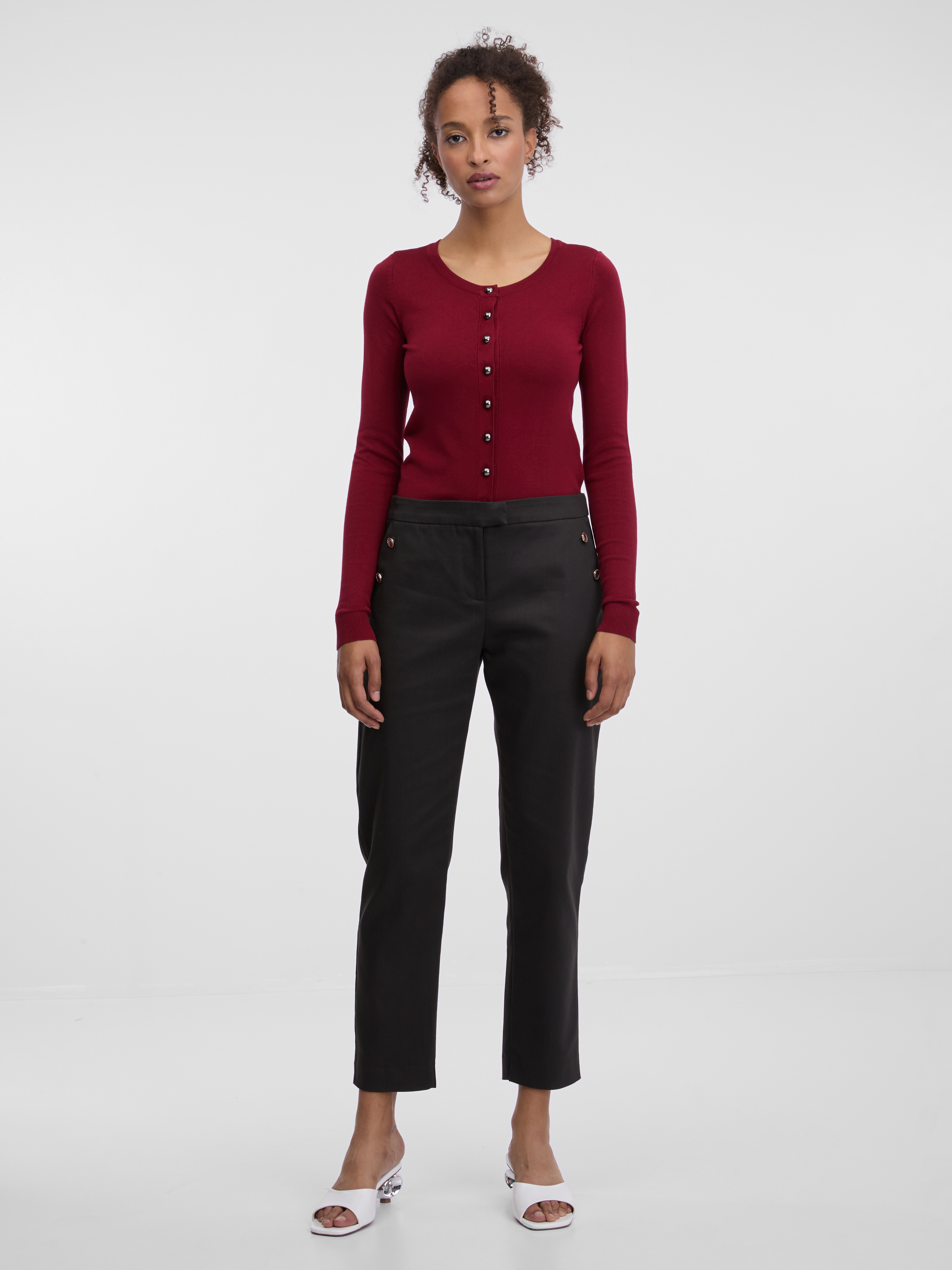 Burgundy Women's Cardigan ORSAY - Women's