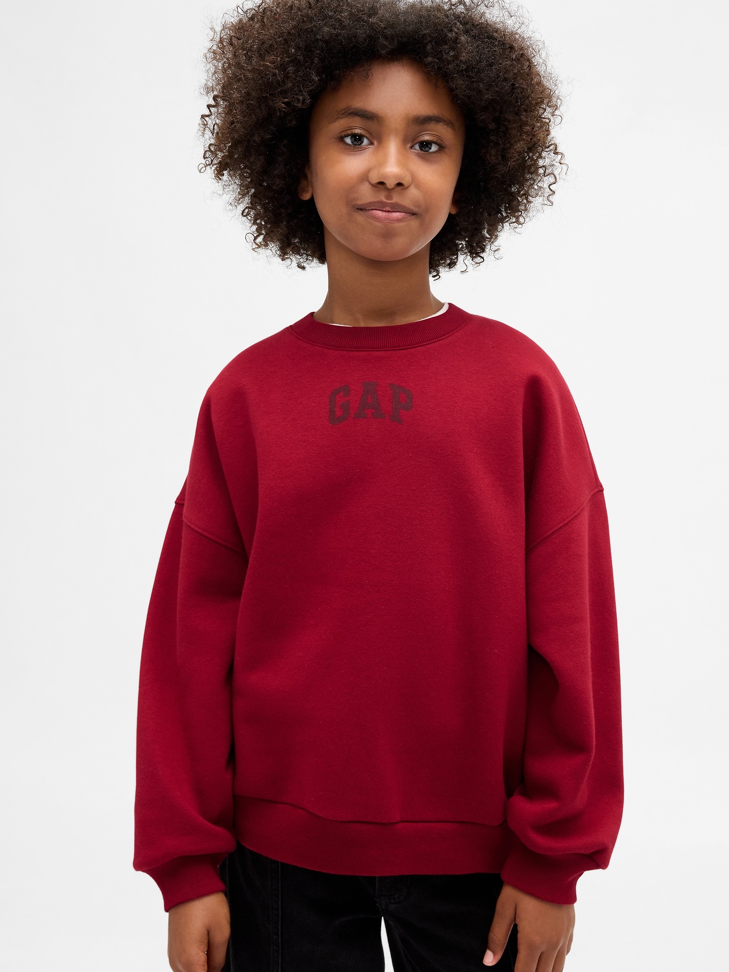 GAP Kids Oversize Mikina Logo VintageSoft