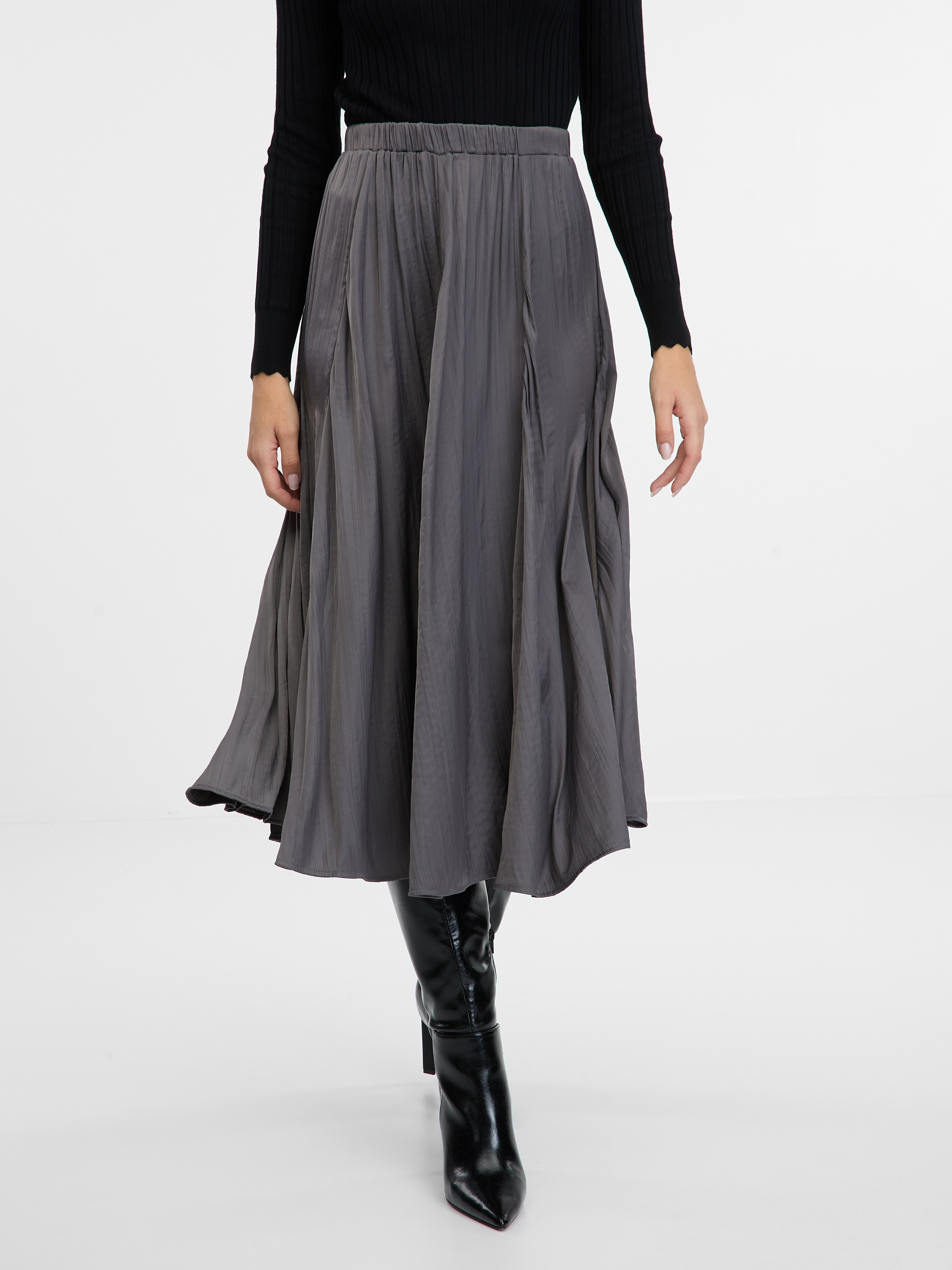 Dark gray women's skirt ORSAY - Women's