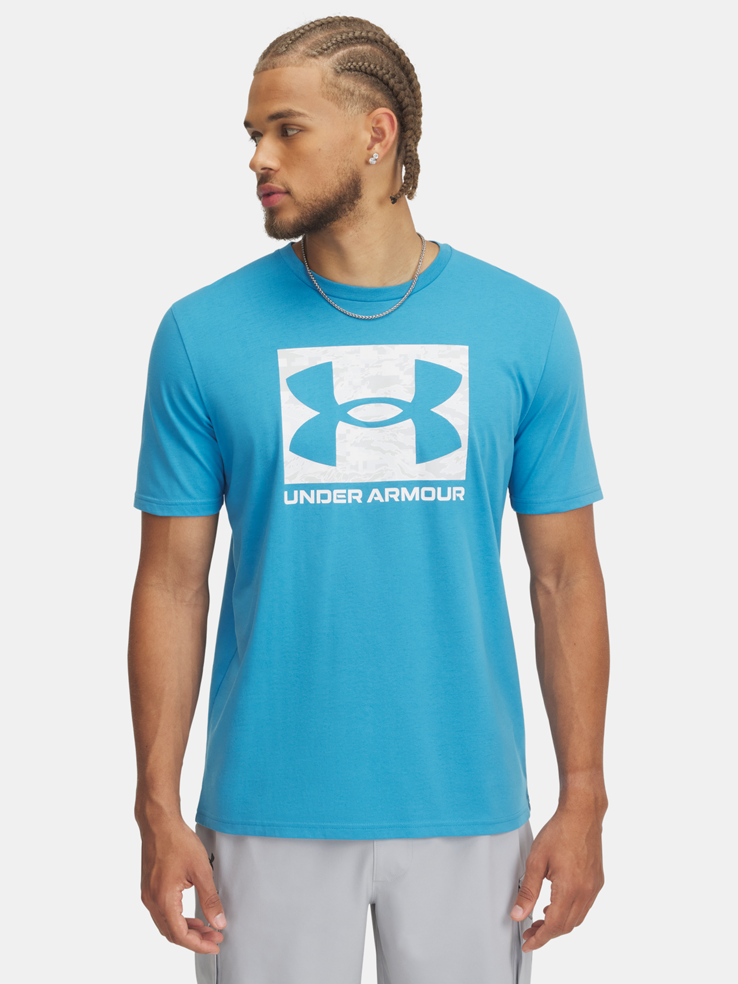 Men's T-shirt Under Armour UA ABC CAMO BOXED LOGO SS - Men's