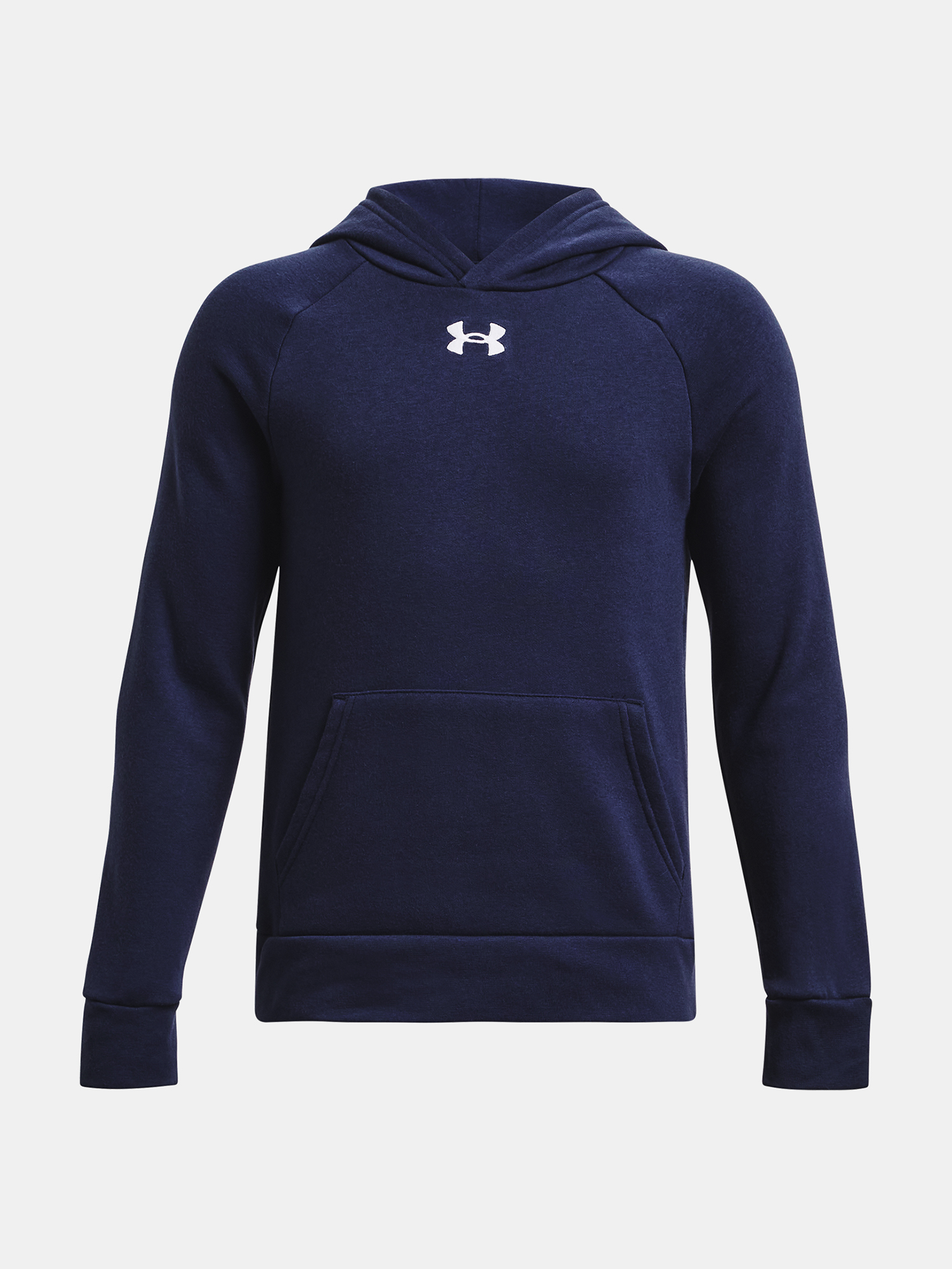 Tmavomodrá Chlapčenská Mikina S Kapucňou Under Armour UA Rival Fleece Hoodie