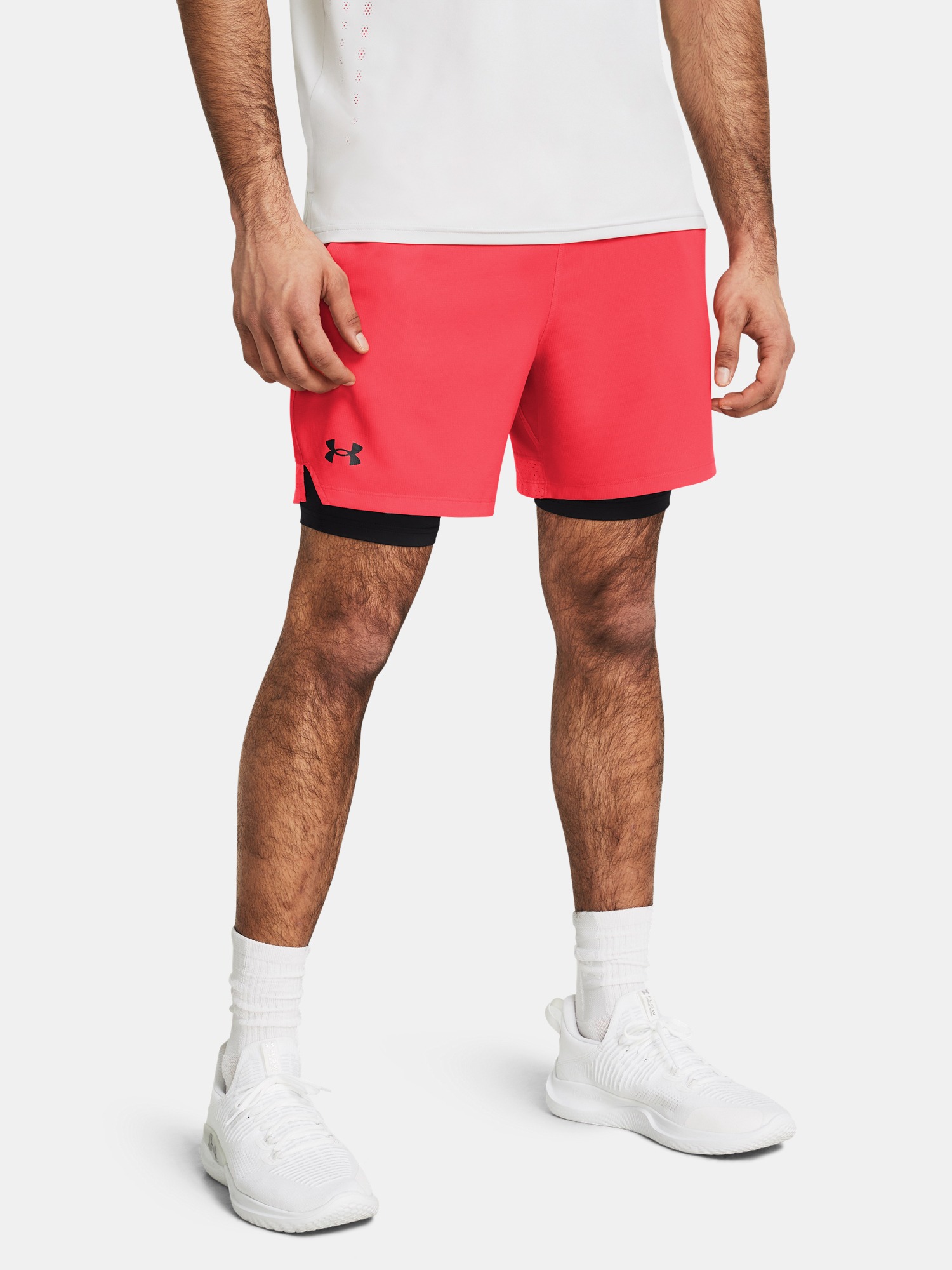 Pánské Kraťasy Under Armour UA Vanish Woven 2in1 Sts-RED - Pánské