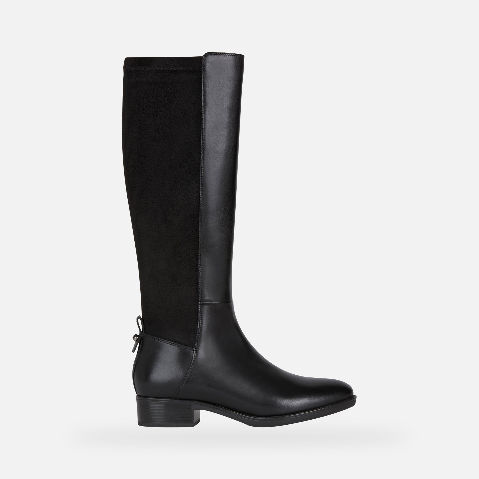 Black womens boots Geox Felicity - Womens