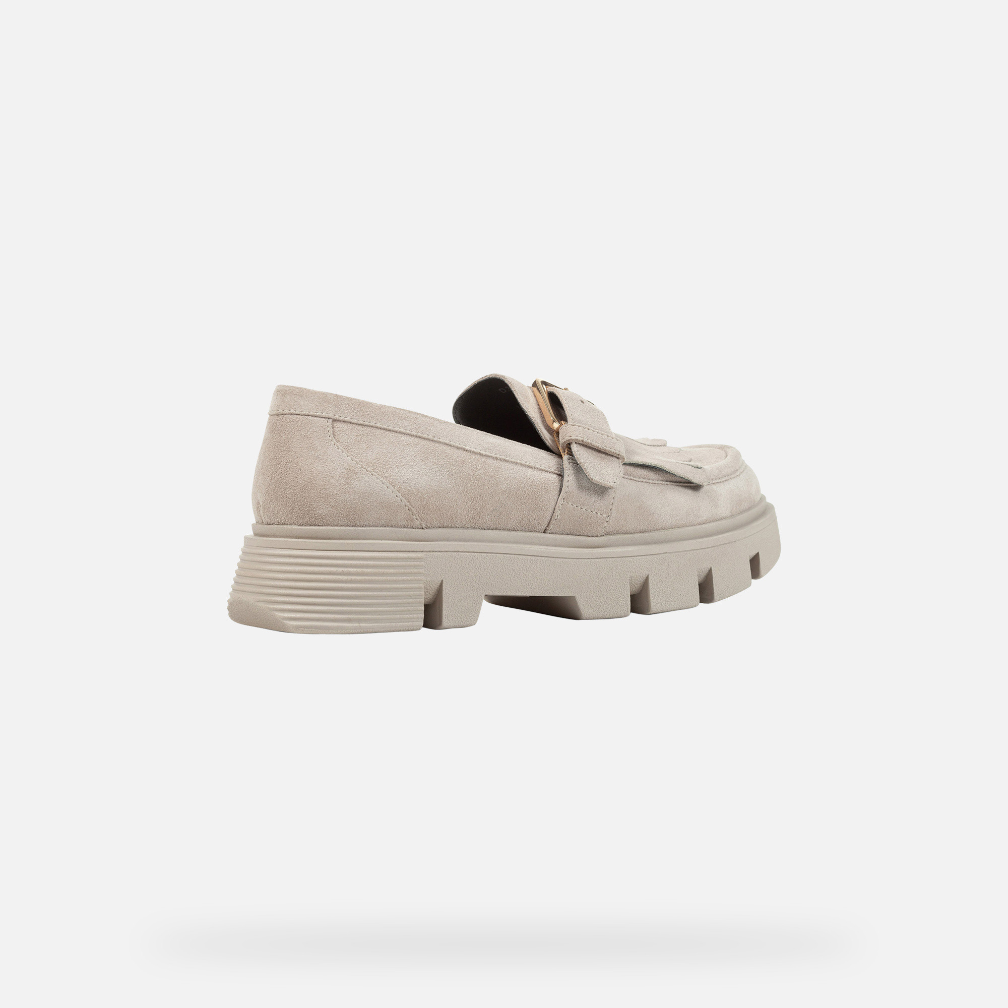 Cream women&#039;s moccasins Geox Vilde - Women&#039;s