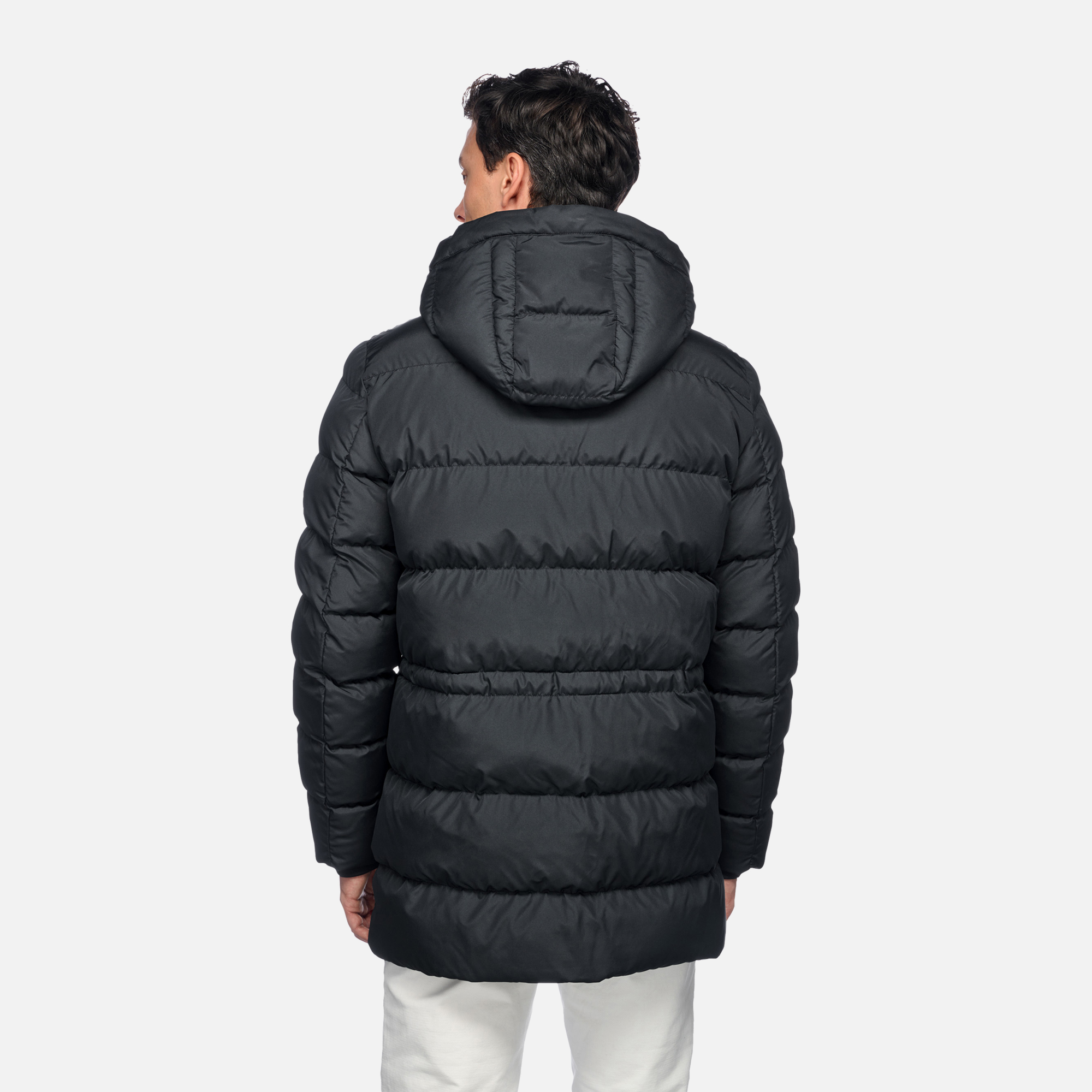 Dark blue men's jacket Geox Leitan - Men