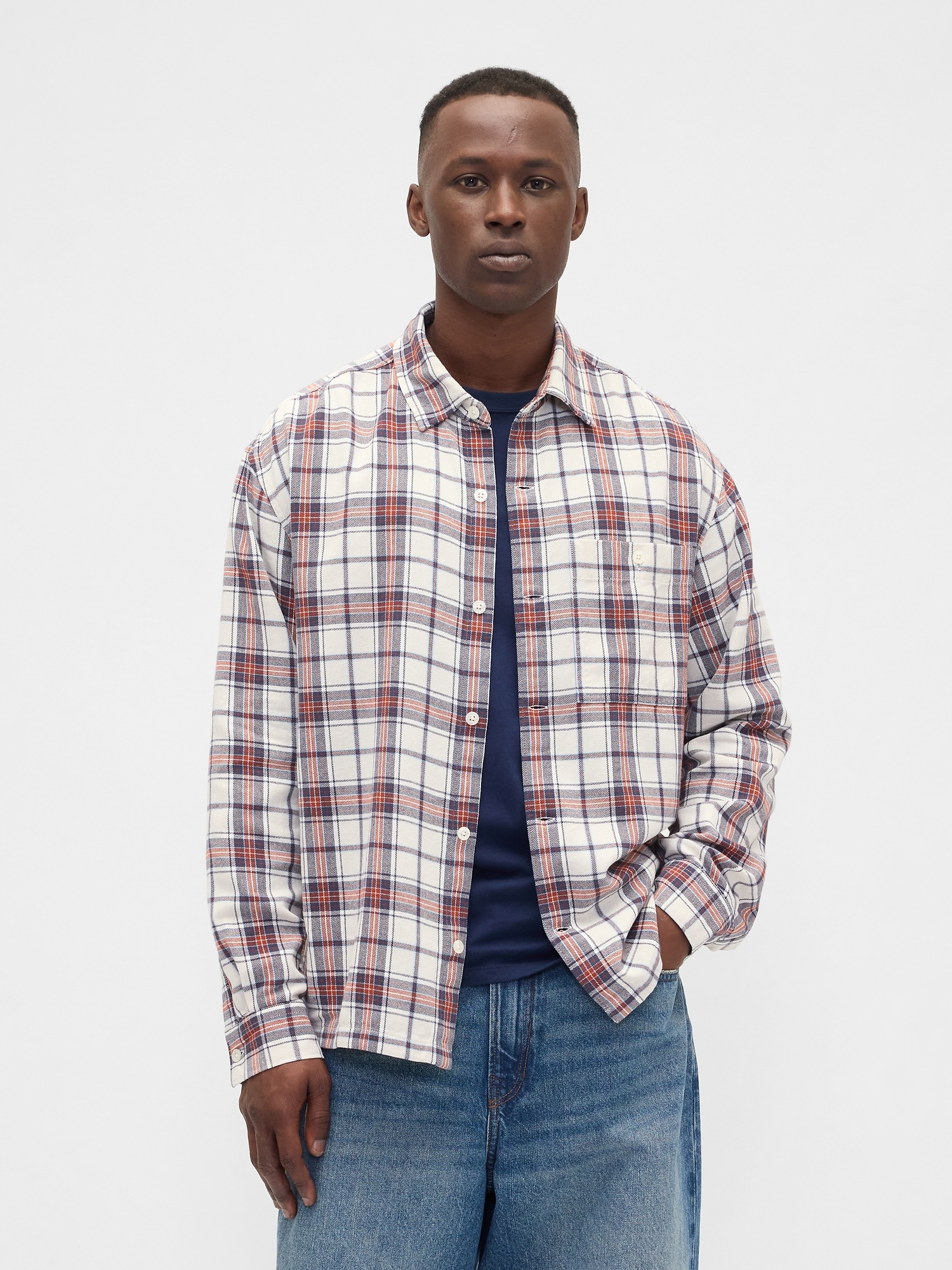 Pánska flanelová košeľa GAP