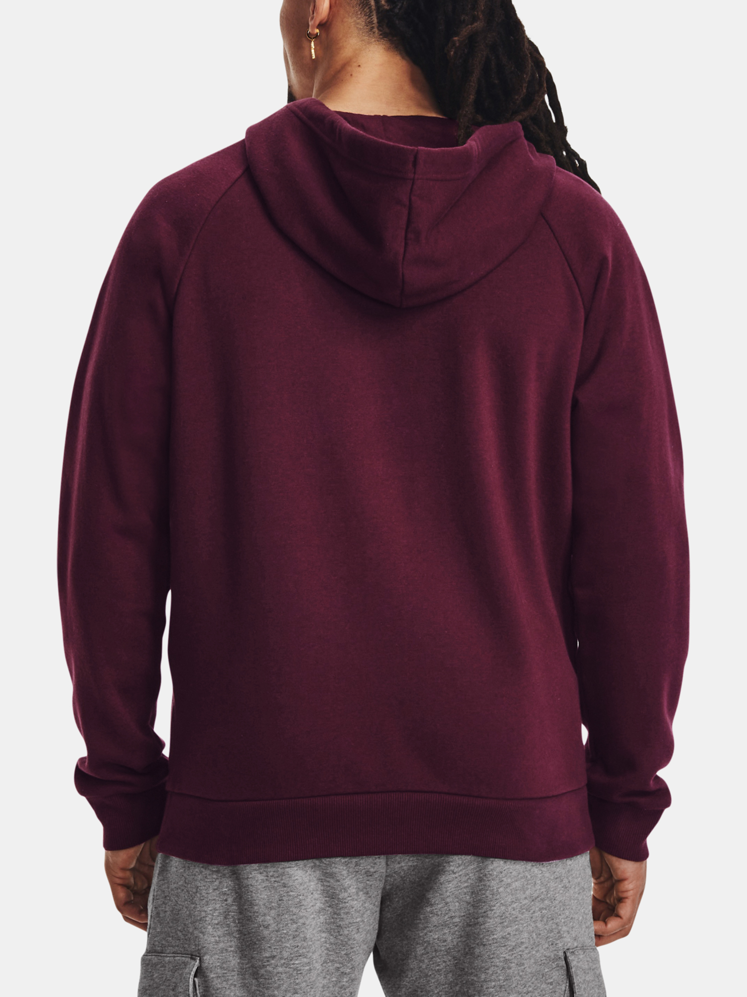 Under Armour Sweatshirt UA Rival Fleece FZ Hoodie-MRN - Men