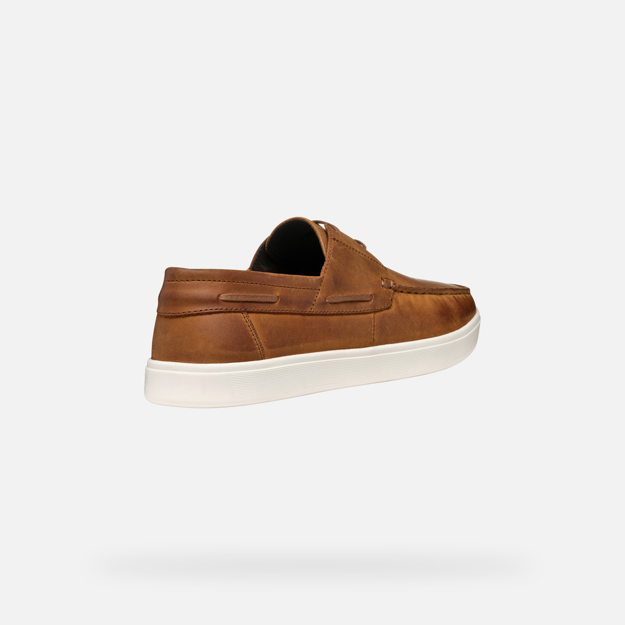Brown men&#039;s moccasins Geox Avola - Men&#039;s