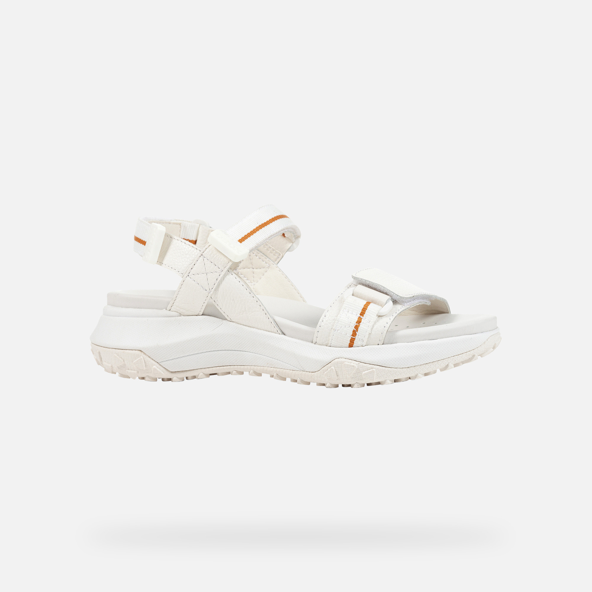 White women's sandals Geox Sorapis + Grip - Women