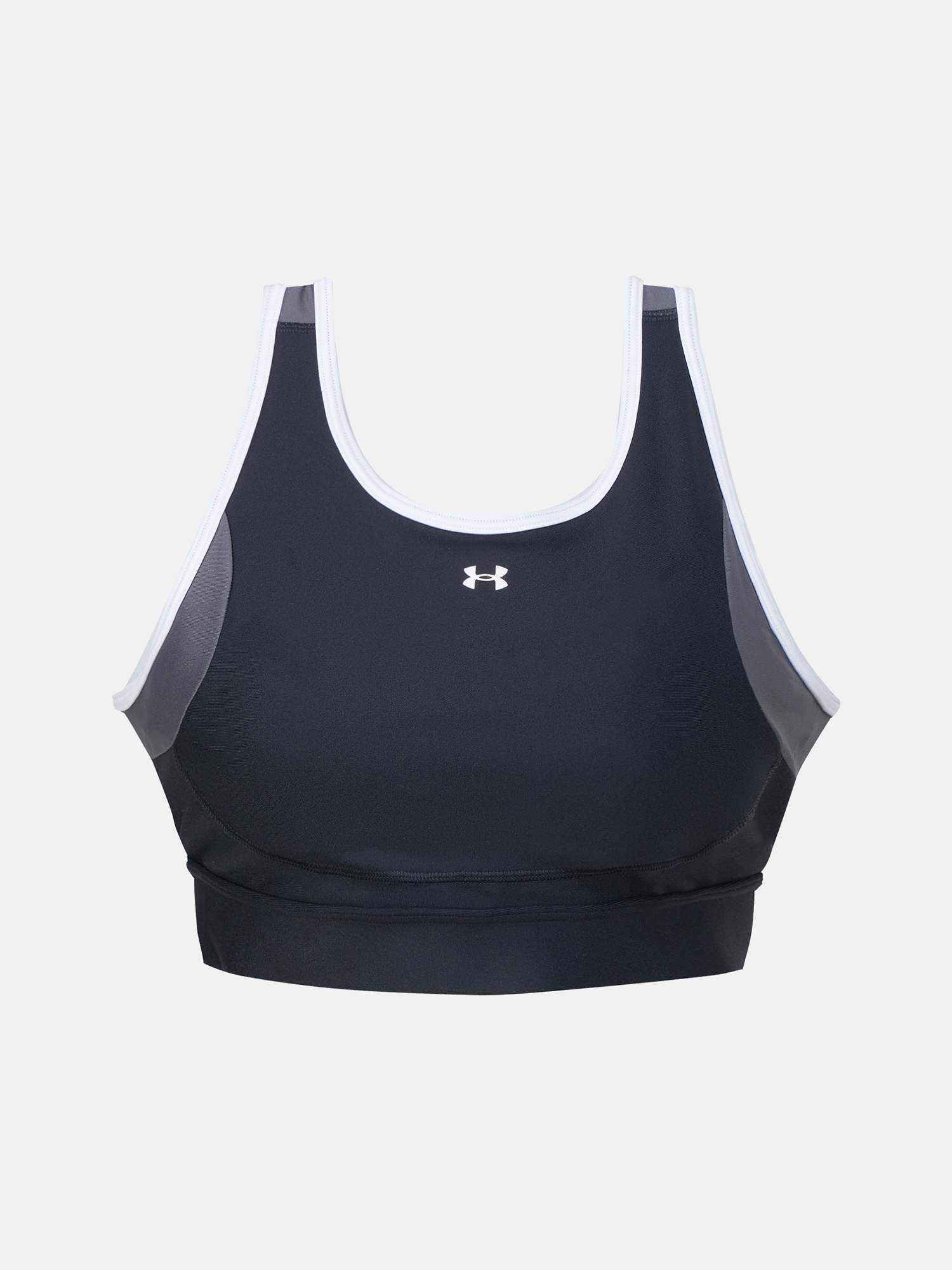 Womens bra Under Armour UA Crossback Mid Open Back-BLK - Womens