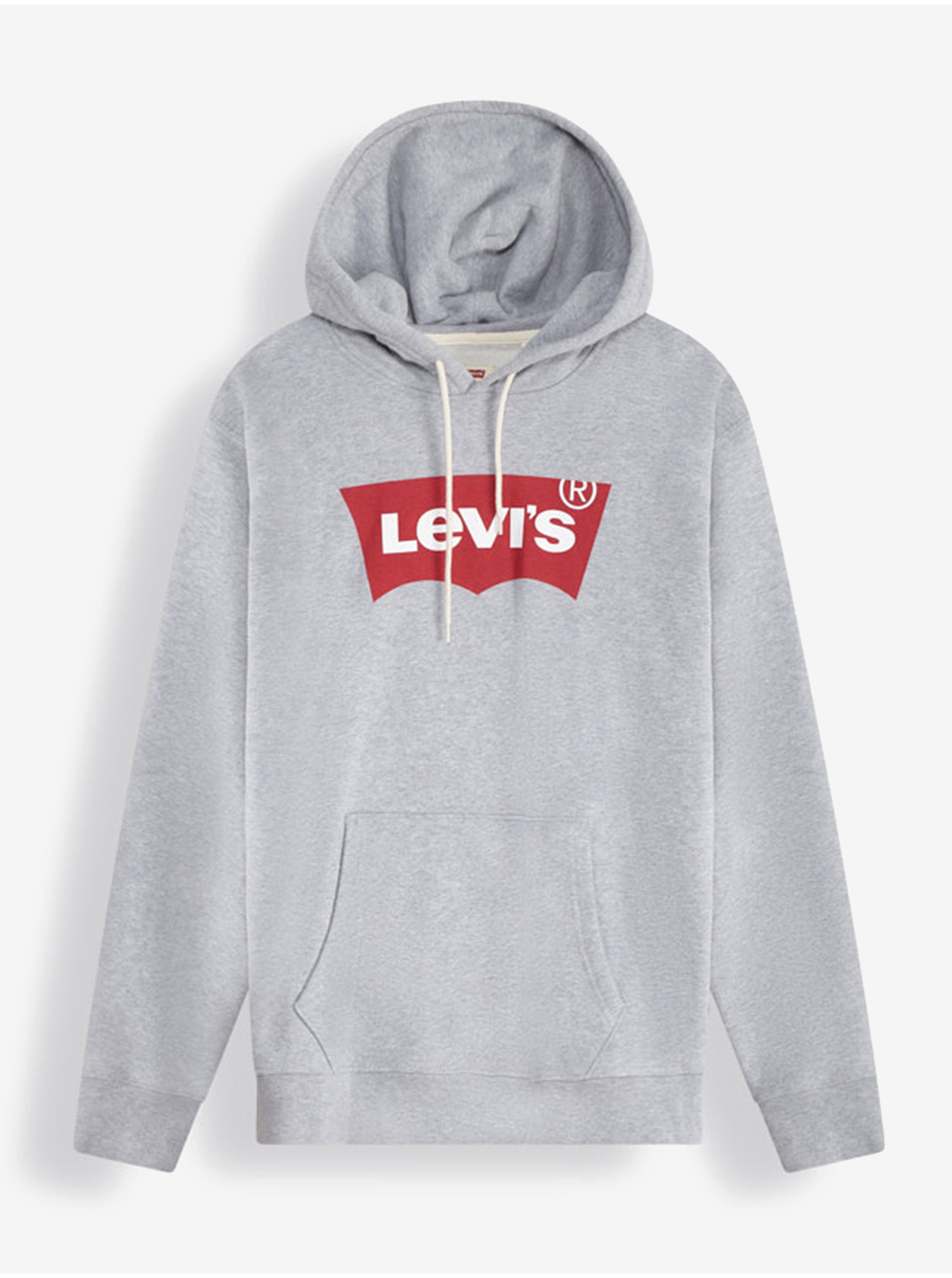 Pulovere cu gluga pentru barbati Levi&#039;s® - gri deschis