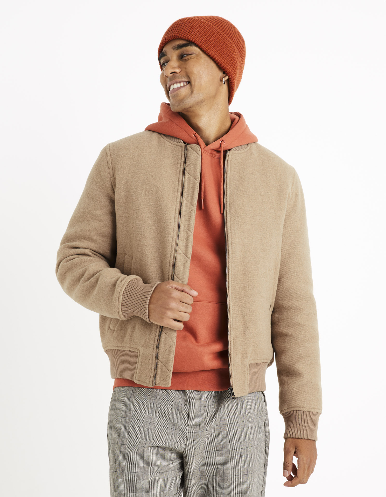 Celio Wool Bomber Cubeauty - Men