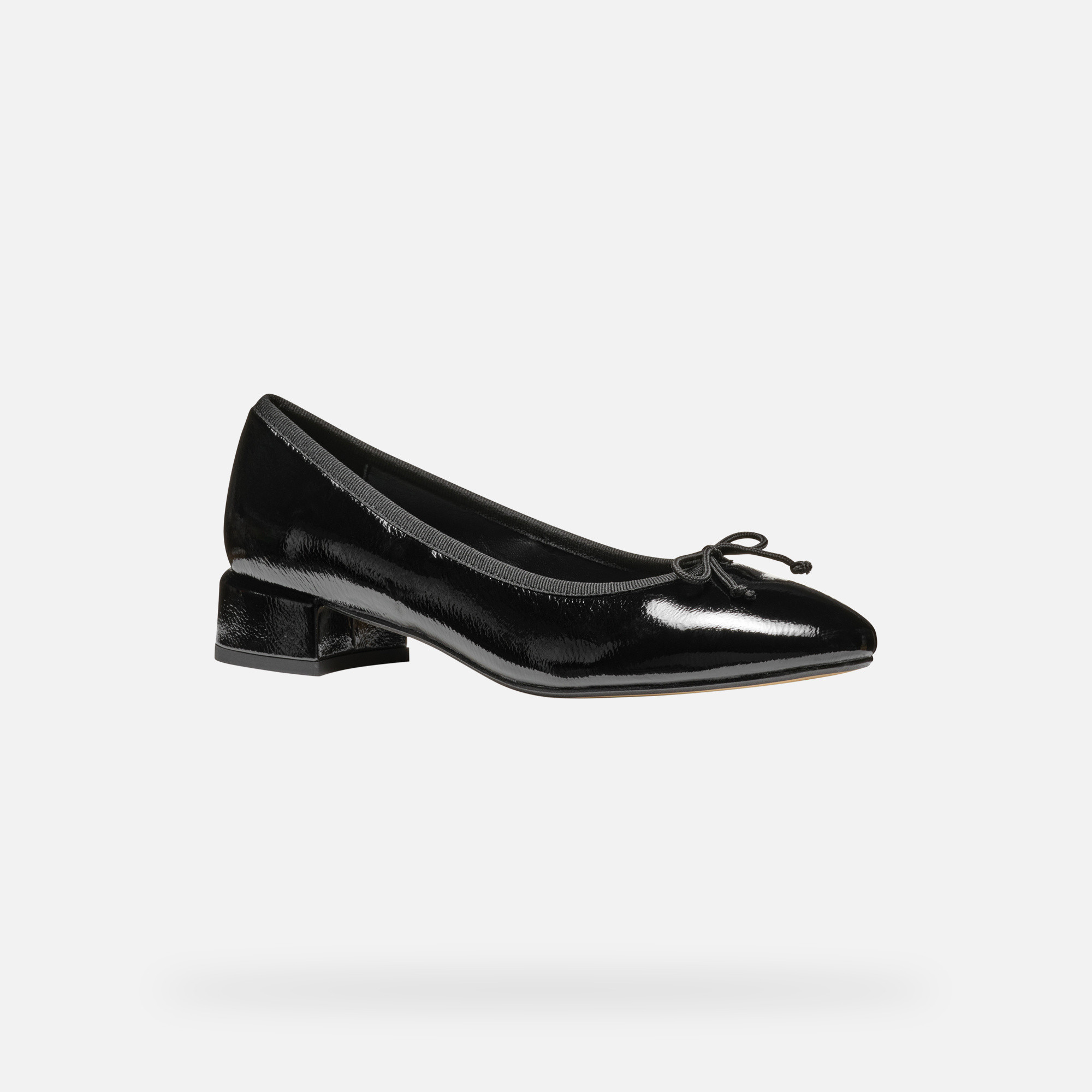 Black women's heeled shoes Geox Floretia - Women's