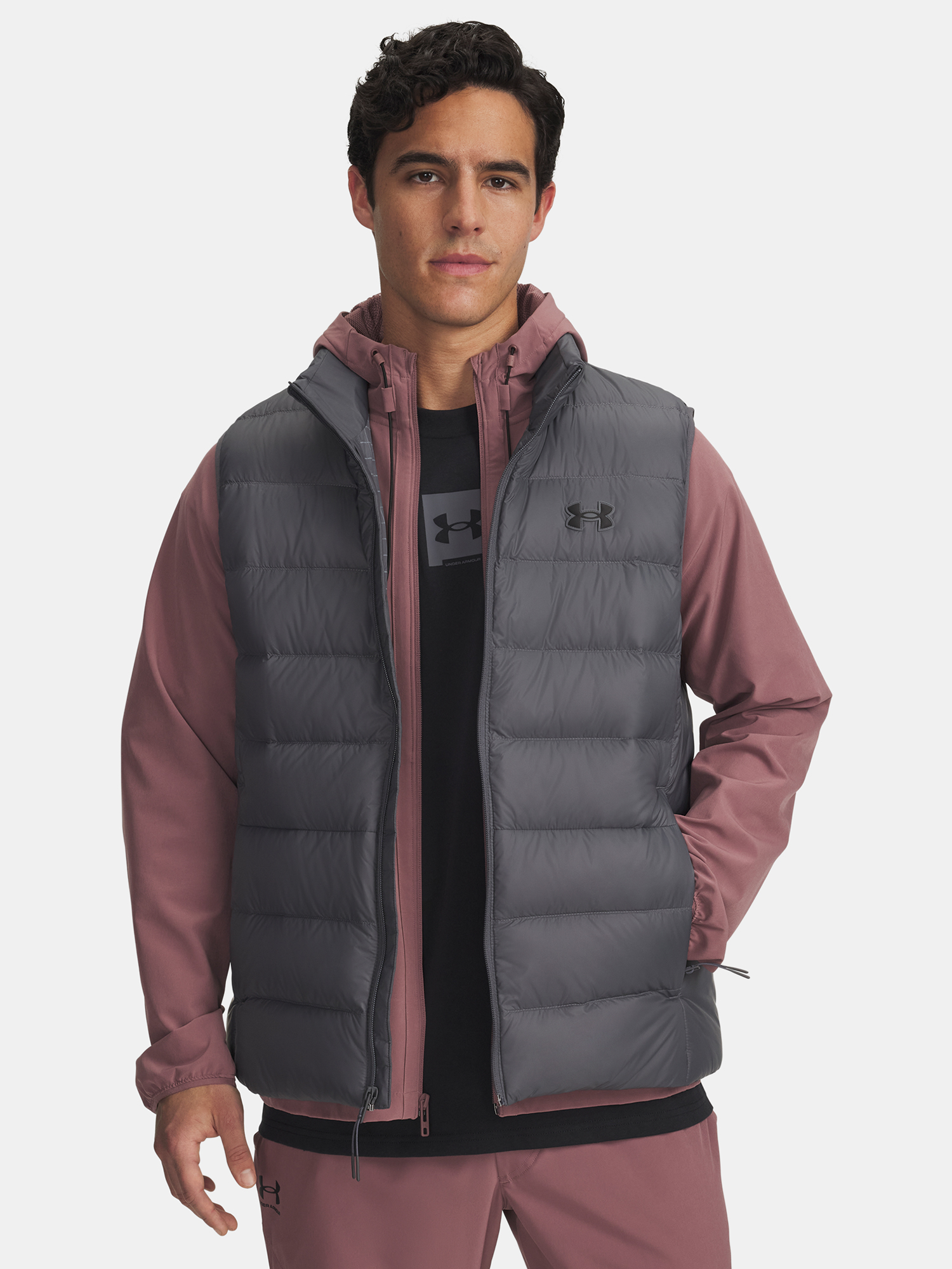 Men&#039;s Under Armour LEGEND DOWN VEST-GRY - Men&#039;s