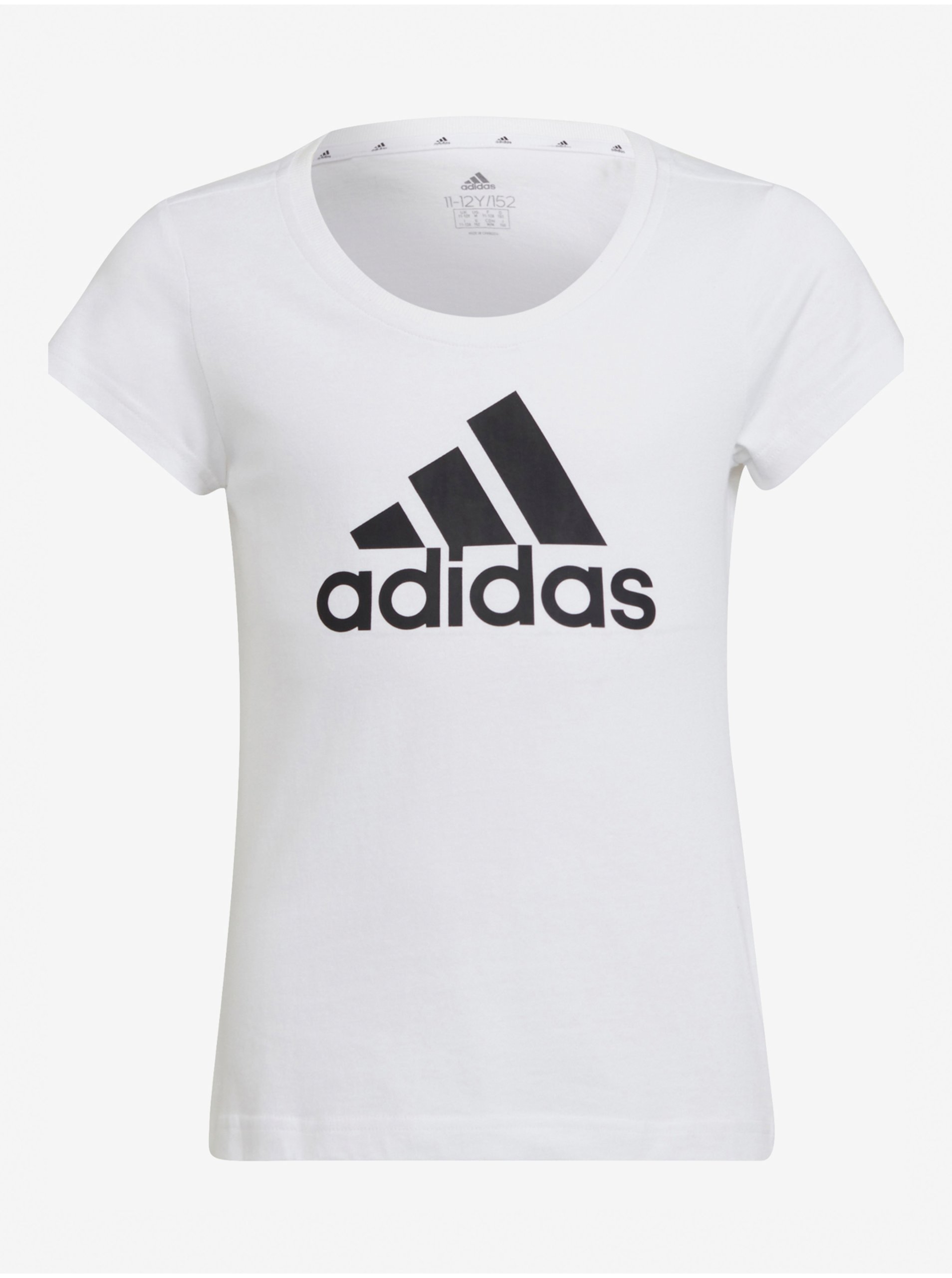 White Girly T-Shirt adidas Performance - unisex