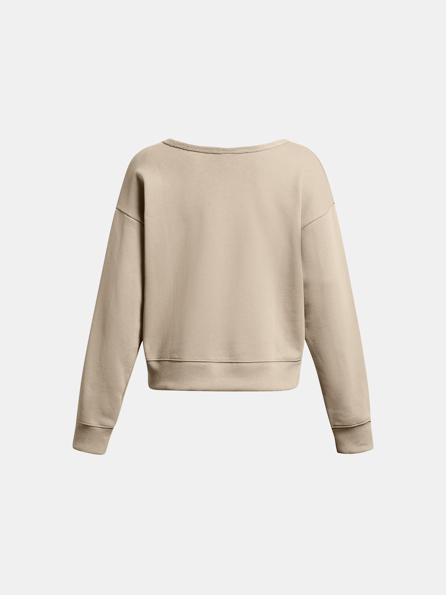Under Armour Sweatshirt Pjt Rck HW Terry LS Q1-BRN - Women's