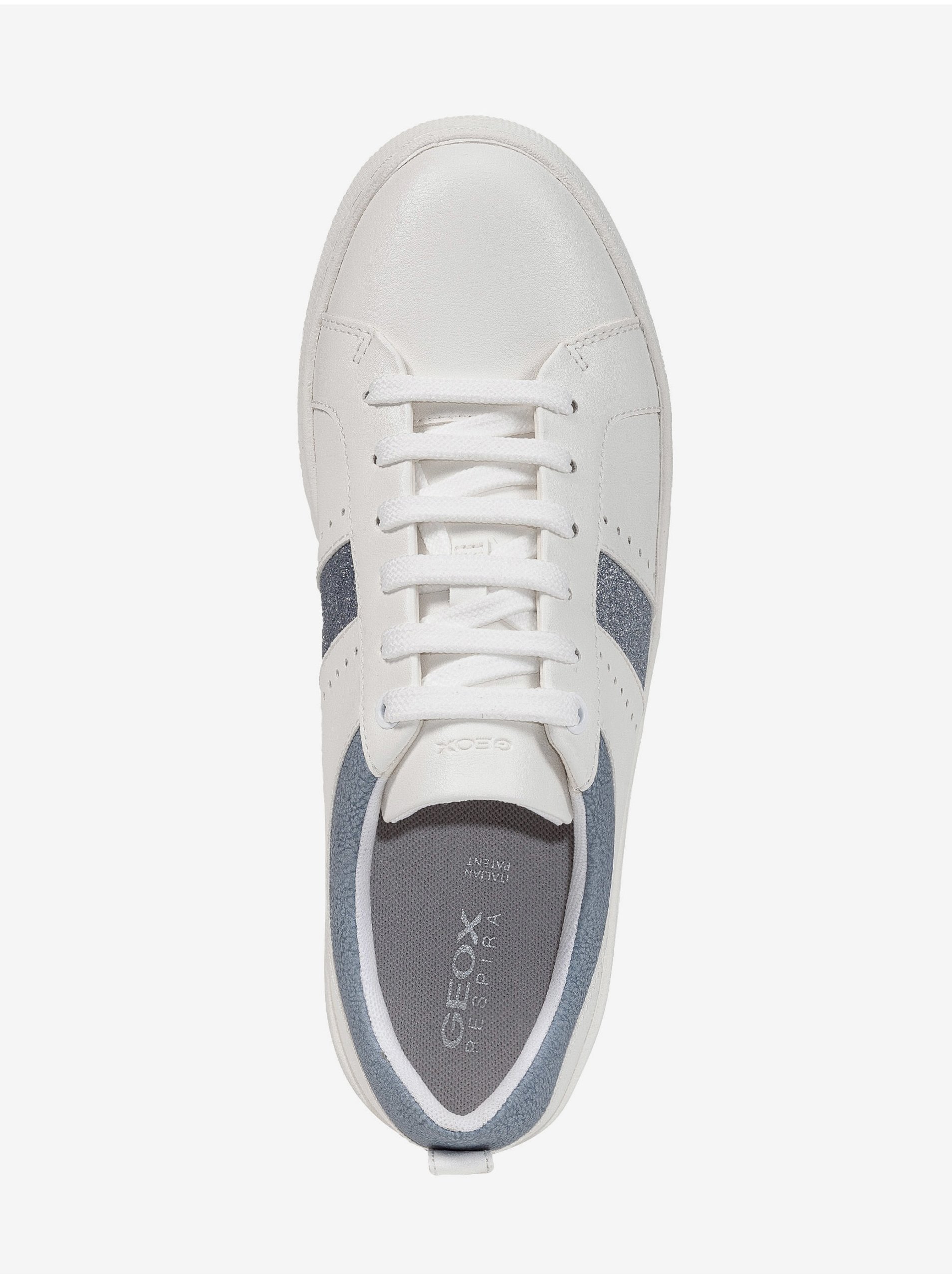 Pantofi sport si tenisi pentru femei Geox - alb, gri