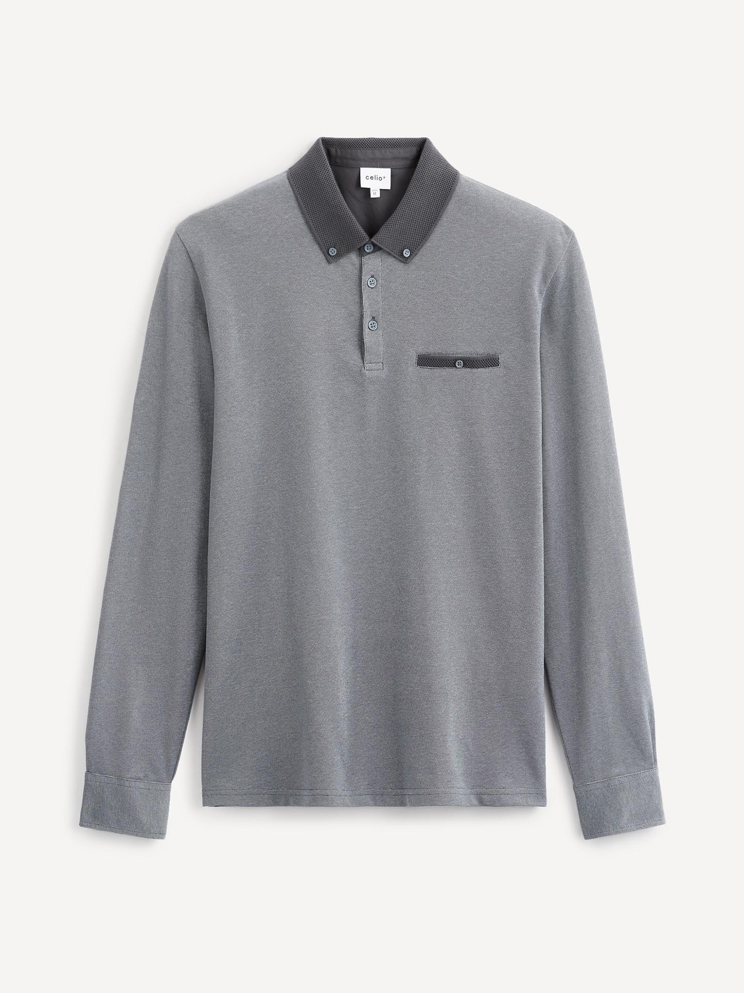 Pánske tričko s dlhým rukávom Celio Comfort