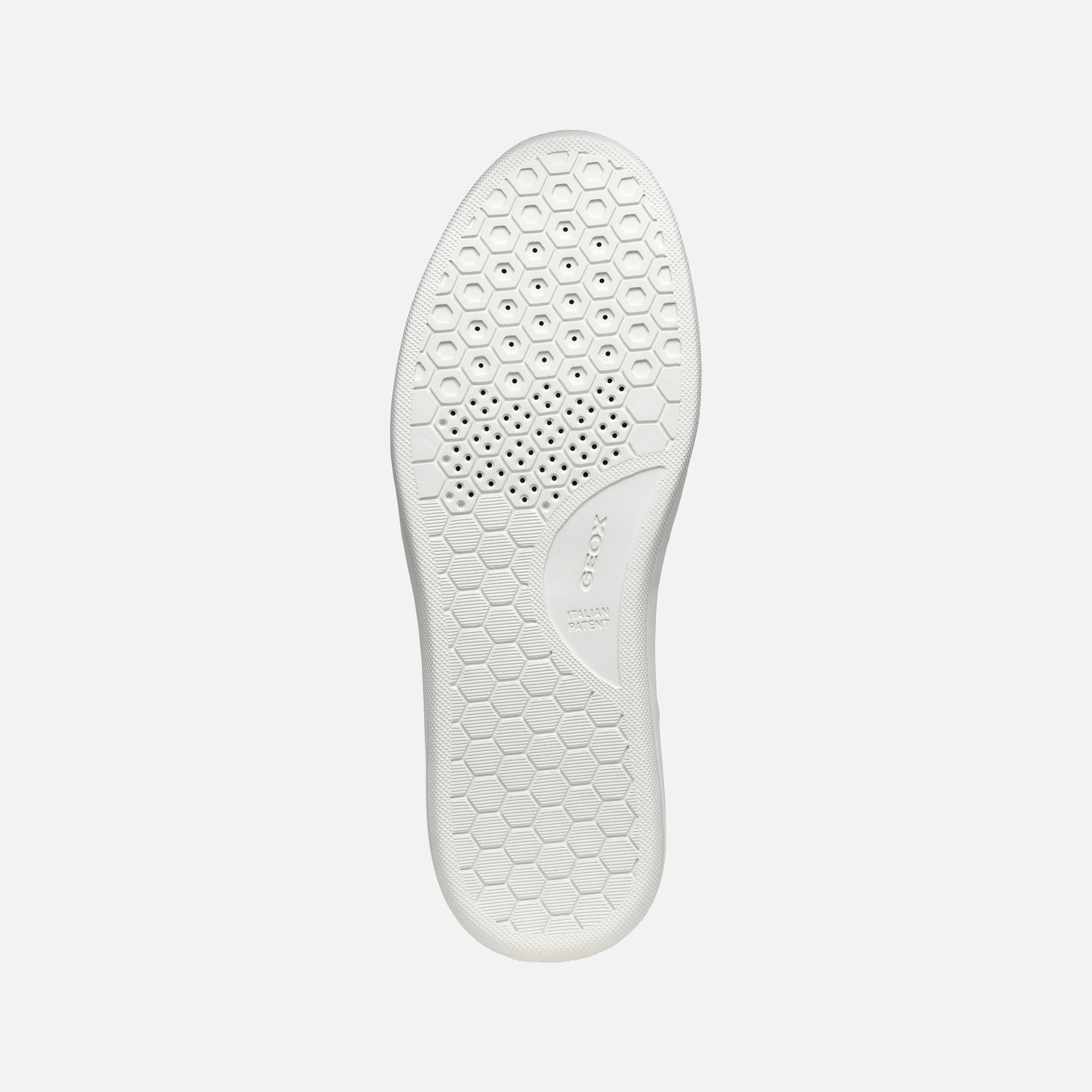 White men's sneakers Geox Deiven - Men's